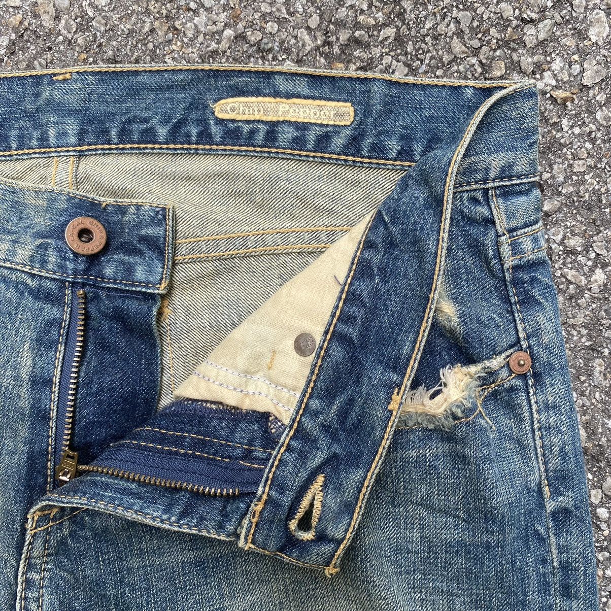 Kapital Flared Distressed Mudwash Jeans Chip & Pepper Boot Cut Denim Size US 29 - 5 Thumbnail