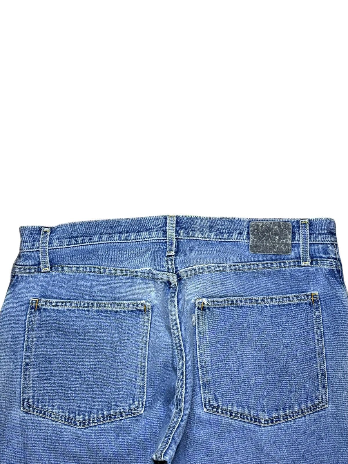 Levi's Vintage 90s Levis Silver Tab Distressed Baggy Jeans Size US 37 - 8 Thumbnail