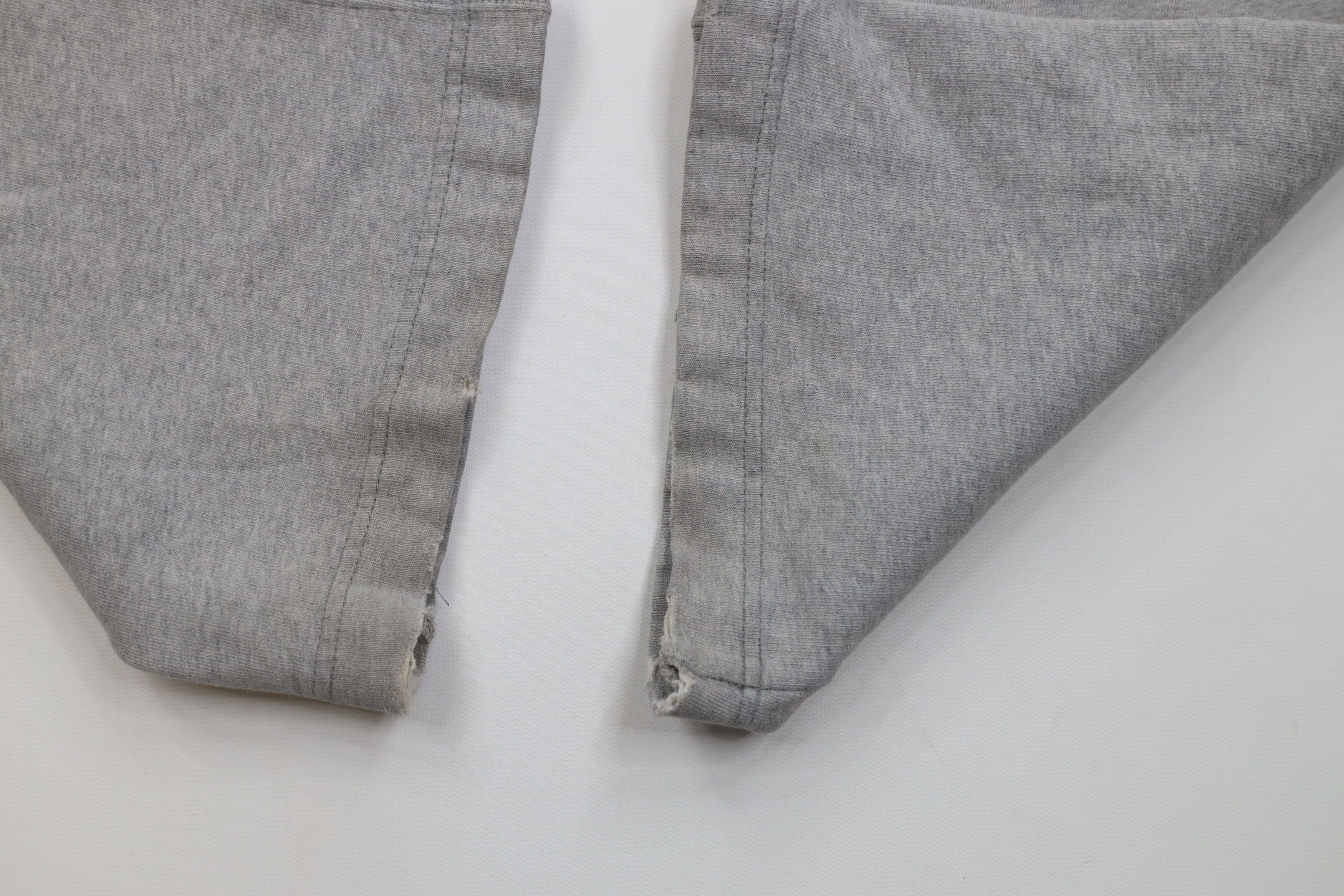 Aeropostale Vintage 90s Y2K Aeropostale Wide Leg Sweatpants Pants Gray Size US 32 / EU 48 - 8 Thumbnail