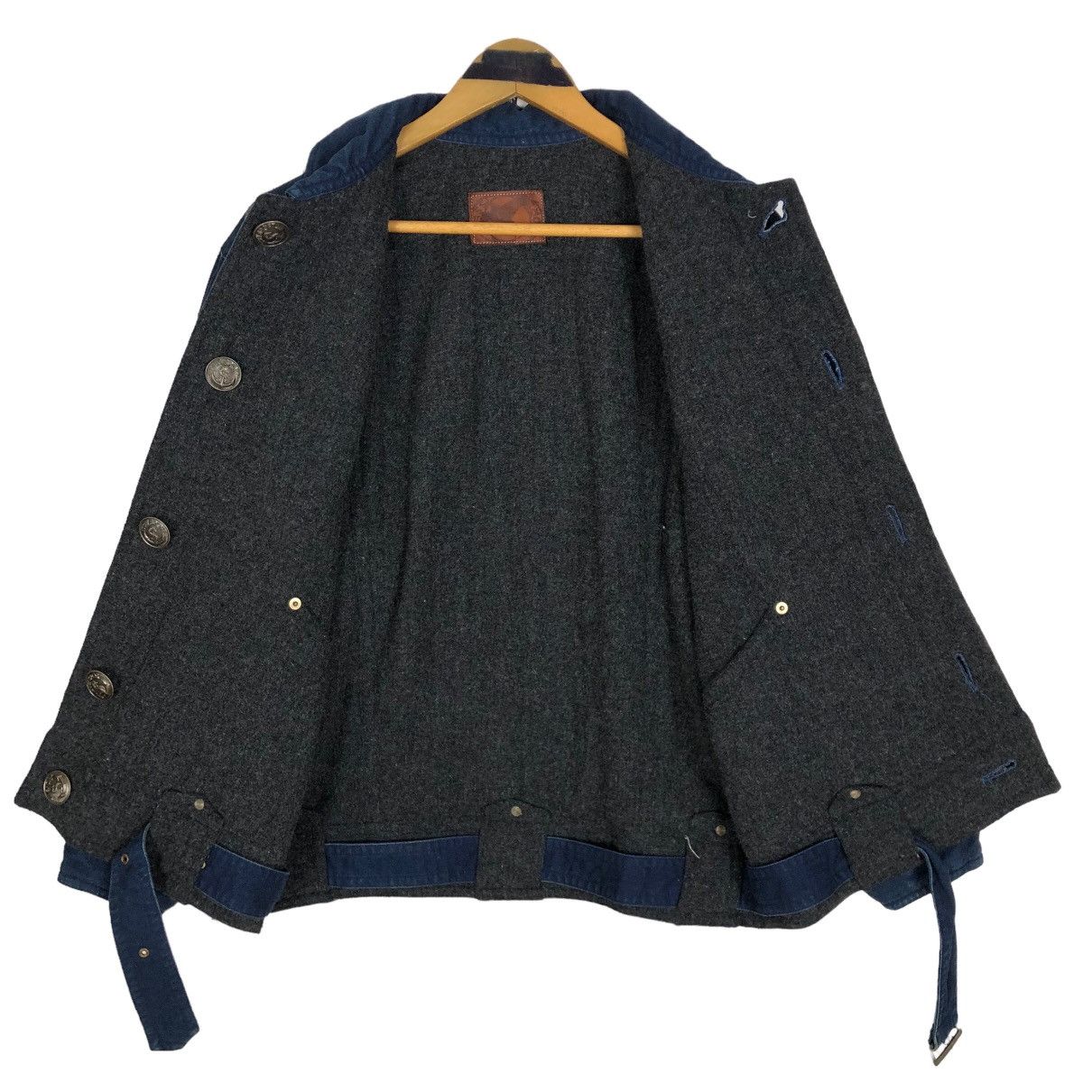 Issey Miyake Vintage 80s Issey Sport IS Reversible Wool Light Jacket L Size US L / EU 52-54 / 3 - 20 Thumbnail