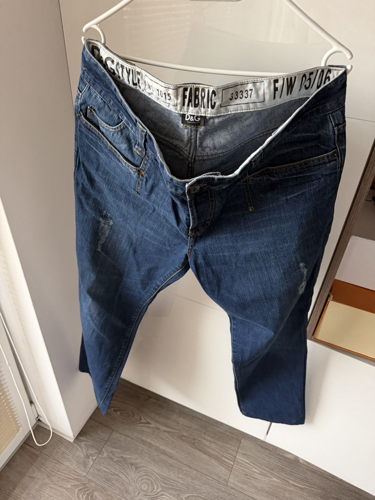 Dolce & Gabbana Dolce & Gabbana Vintage 05/06 SS Denim Swag Y2K Drip Jeans Size US 36 / EU 52 - 15 Thumbnail