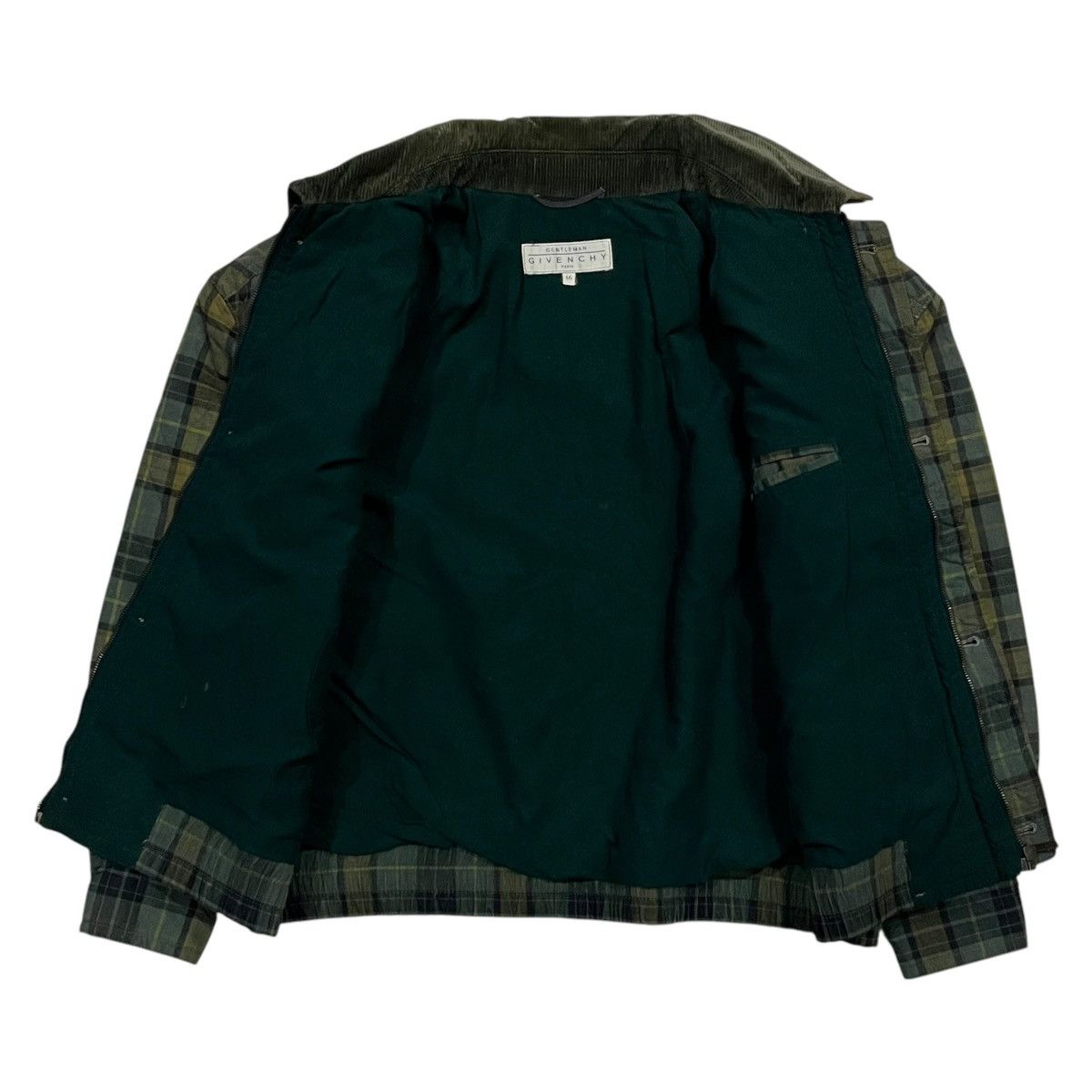 Givenchy × Vintage Vintage Givenchy Plaid Jacket Size US L / EU 52-54 / 3 - 3 Thumbnail