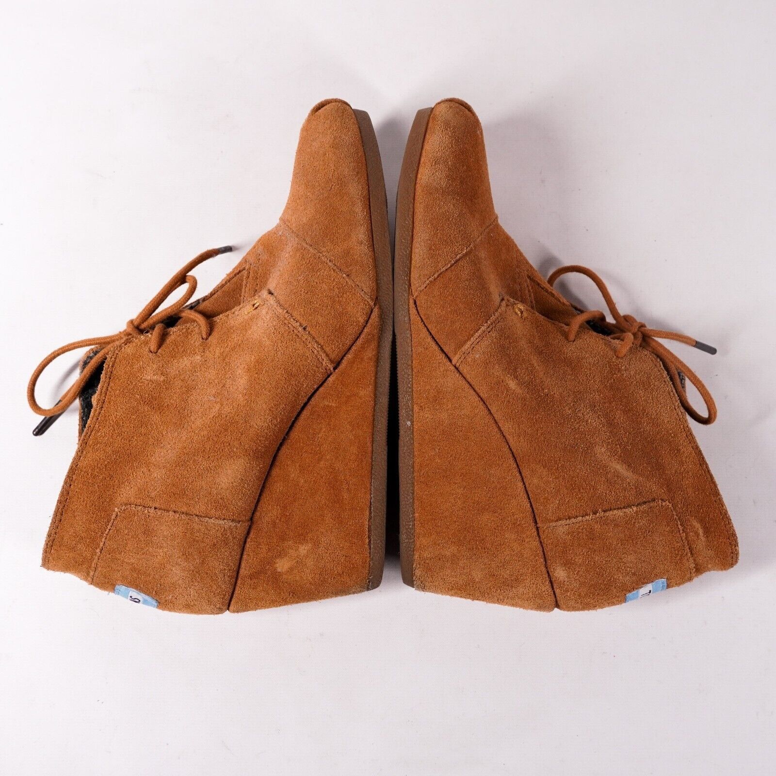 Toms Toms Wedge Lace Up Ankle Boots Booties Women's 8 Suede Shoes Size US 8 / IT 38 - 5 Thumbnail