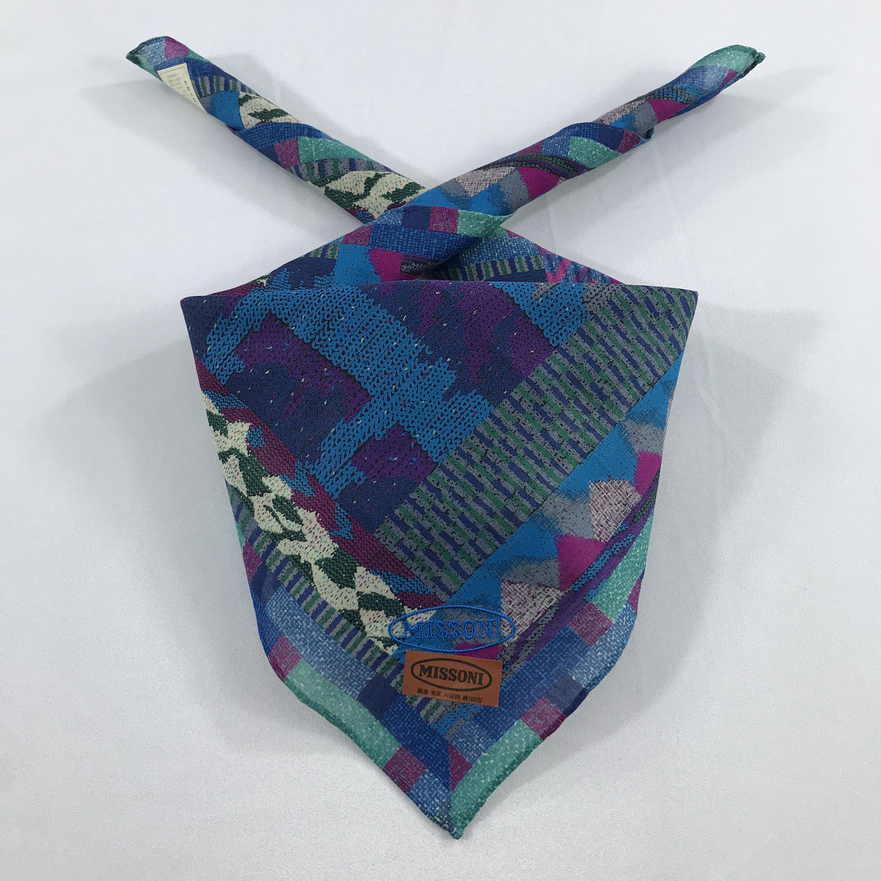 Missoni Missoni Bandana / Handkerchief / Neckerchief - S2113 Size ONE SIZE - 3 Thumbnail
