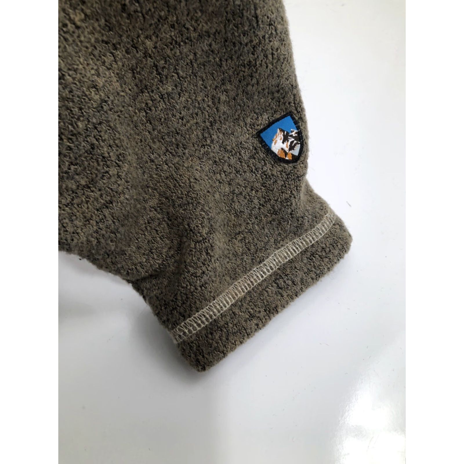 Vintage KUHL ALFPACA FLEECE - Mens XXL Sweater Shirt Pullover 2XL Greenish Grayish Brownish Knit Fleece Mens Size US XXL / EU 58 / 5 - 2 Thumbnail