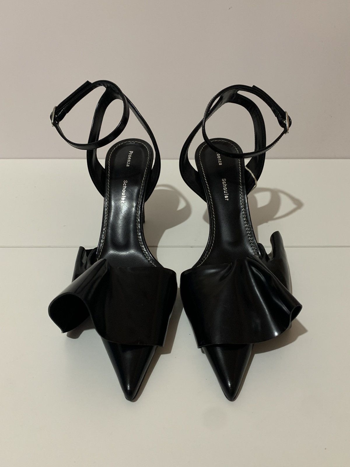 Proenza Schouler - Ruffled Vamp - Slingback - Heels
