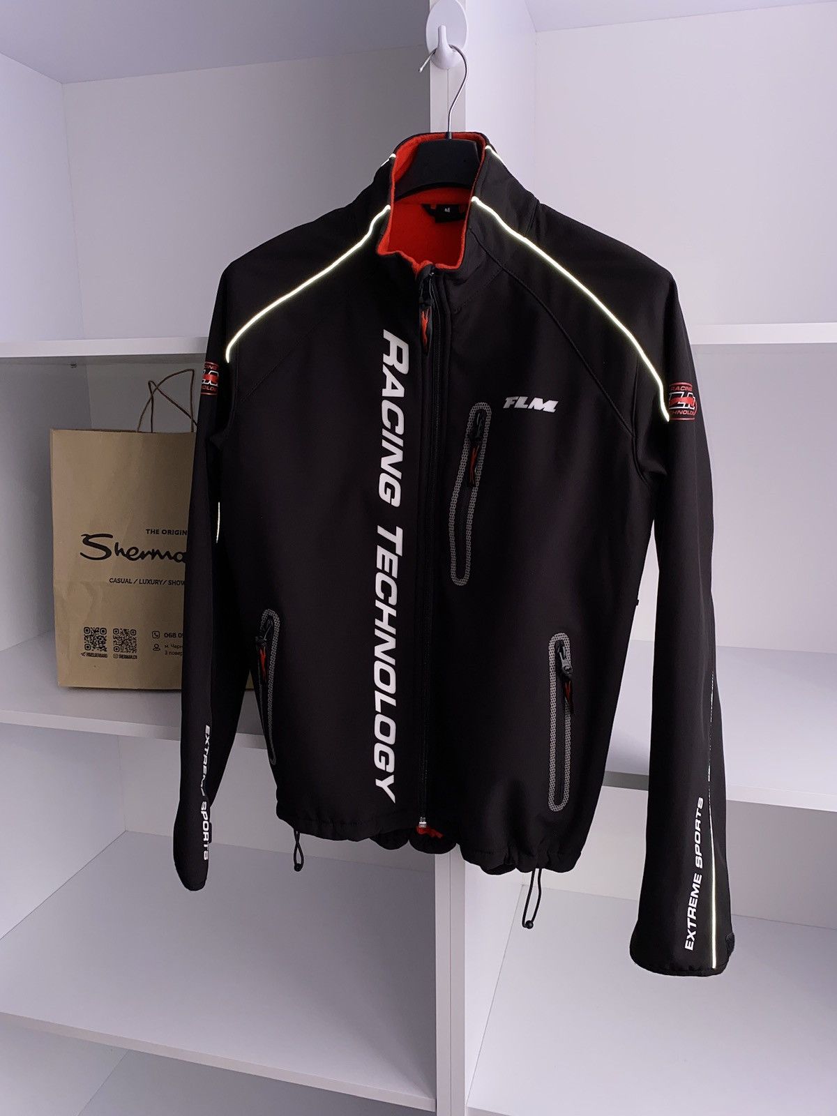 Vintage FLM Racing Techology rain coat jacket Size US M / EU 48-50 / 2 - 6 Thumbnail
