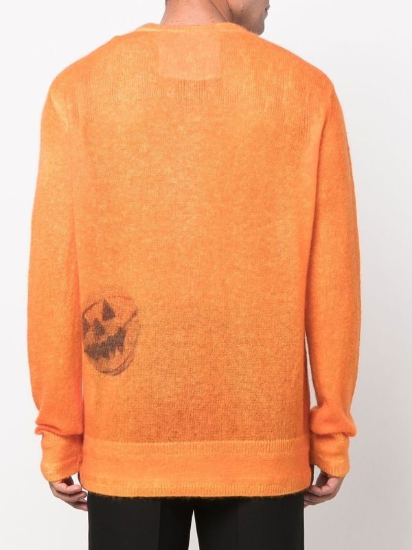 Givenchy o1mris0824 Print Sweaters in Pumpkin Size US L / EU 52-54 / 3 - 5 Thumbnail