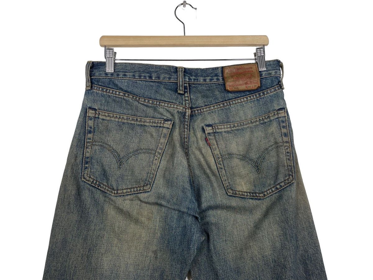 Levi's Vintage Levis 503 Selvedge Rusty Ripped Denim Jeans Size US 32 / EU 48 - 8 Thumbnail