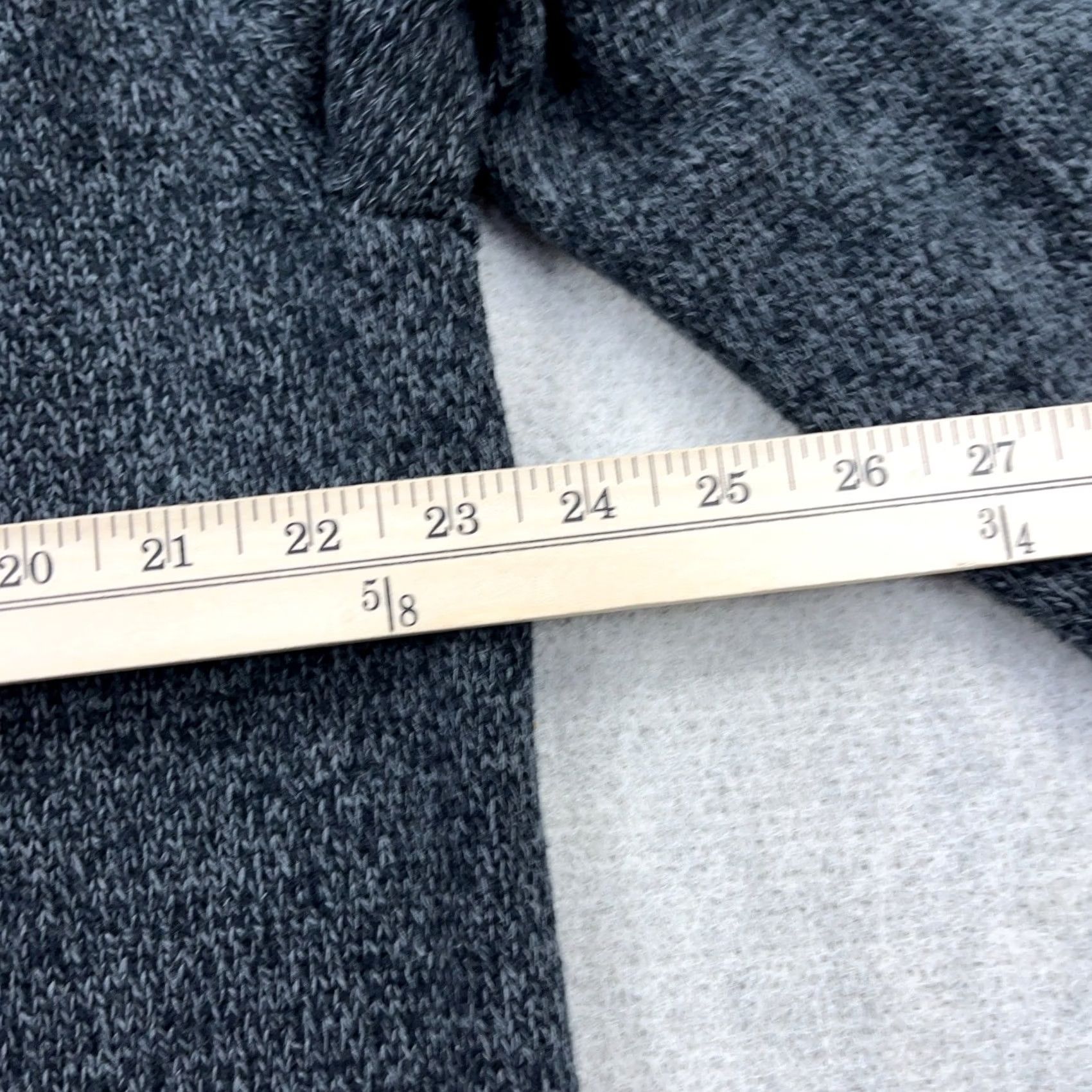 Chaps Chaps Cardigan Sweater Men XL Gray Heavy Knit Shawl Neck Ribbed Grandpa Cottage Size US XL / EU 56 / 4 - 7 Thumbnail