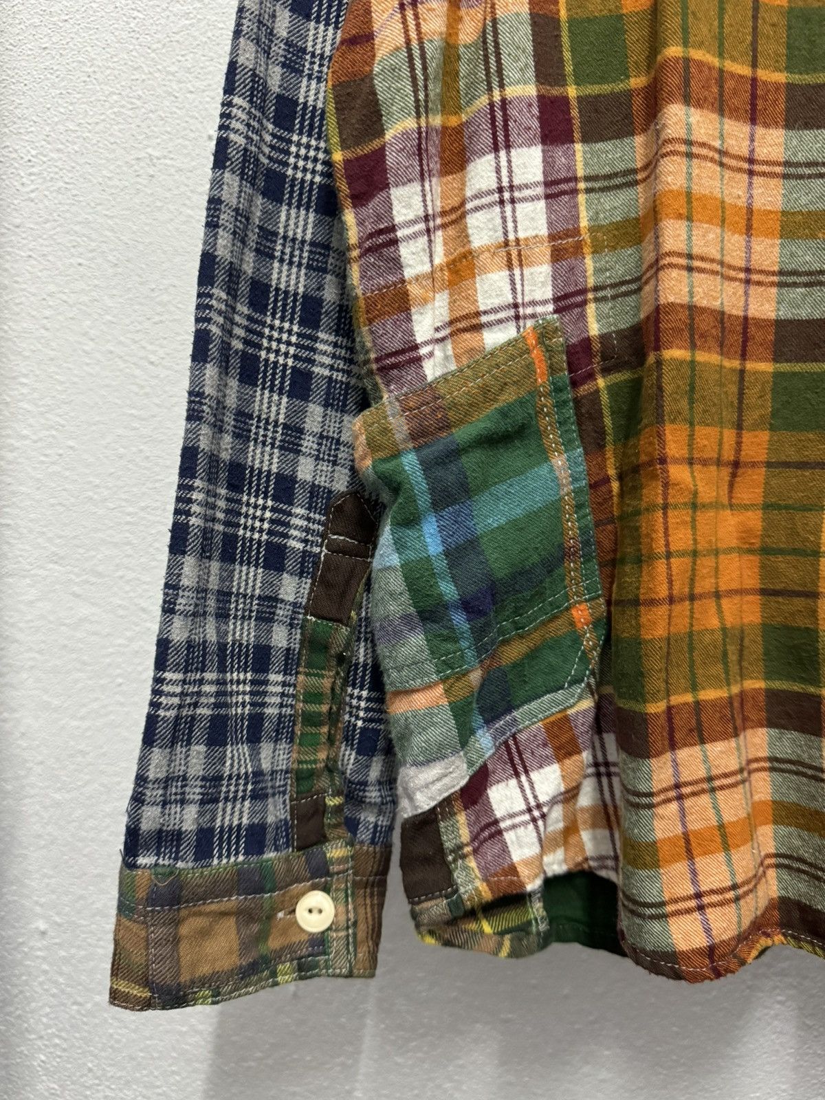 go slow caravan Go Slow Caravan Sashiko Patch Worker Button Up Shirt Size US S / EU 44-46 / 1 - 6 Thumbnail