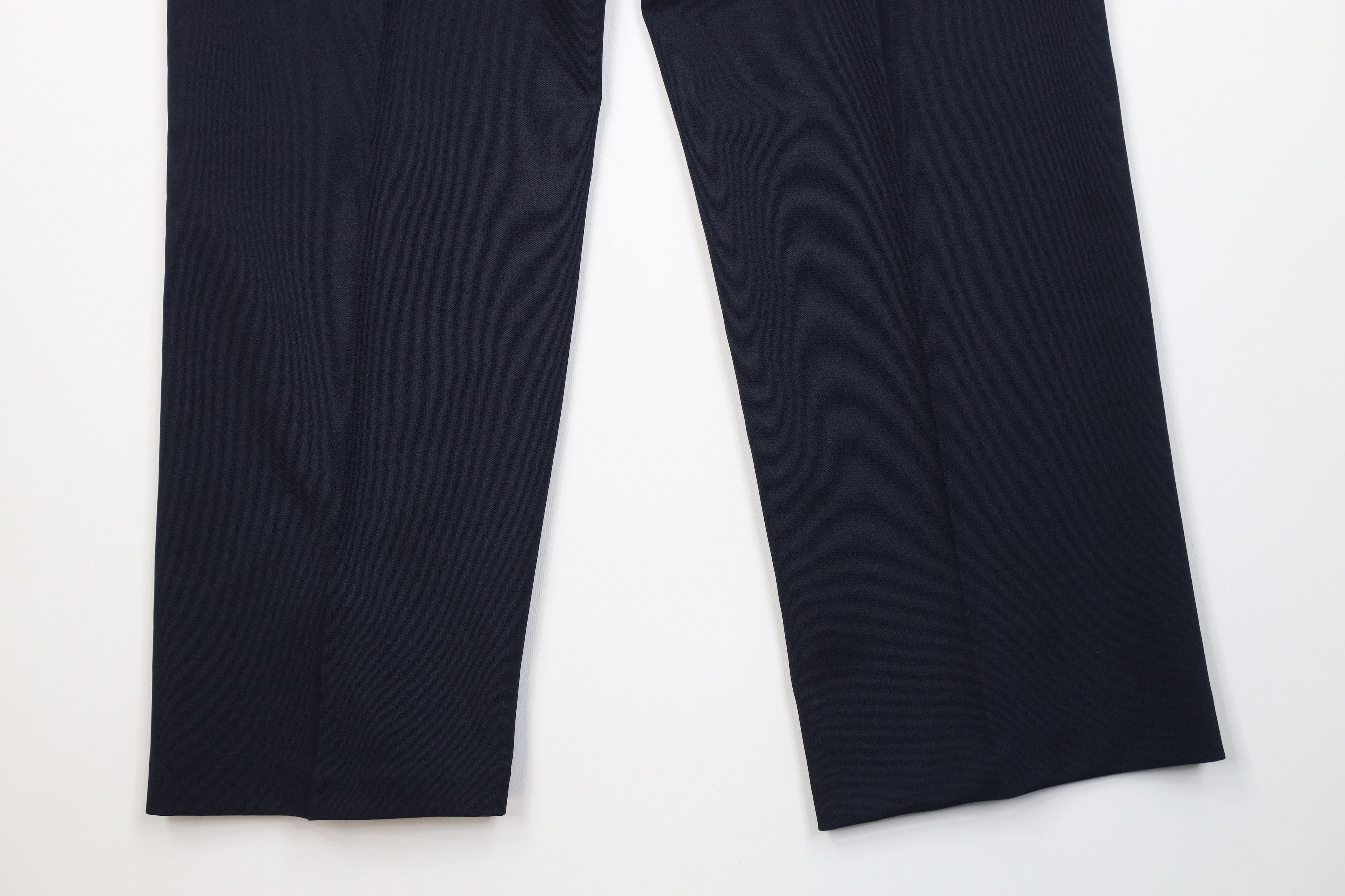 Vintage Vintage 90s Streetwear Knit Flared Wide Leg Chino Pants Blue Size US 34 / EU 50 - 14 Thumbnail