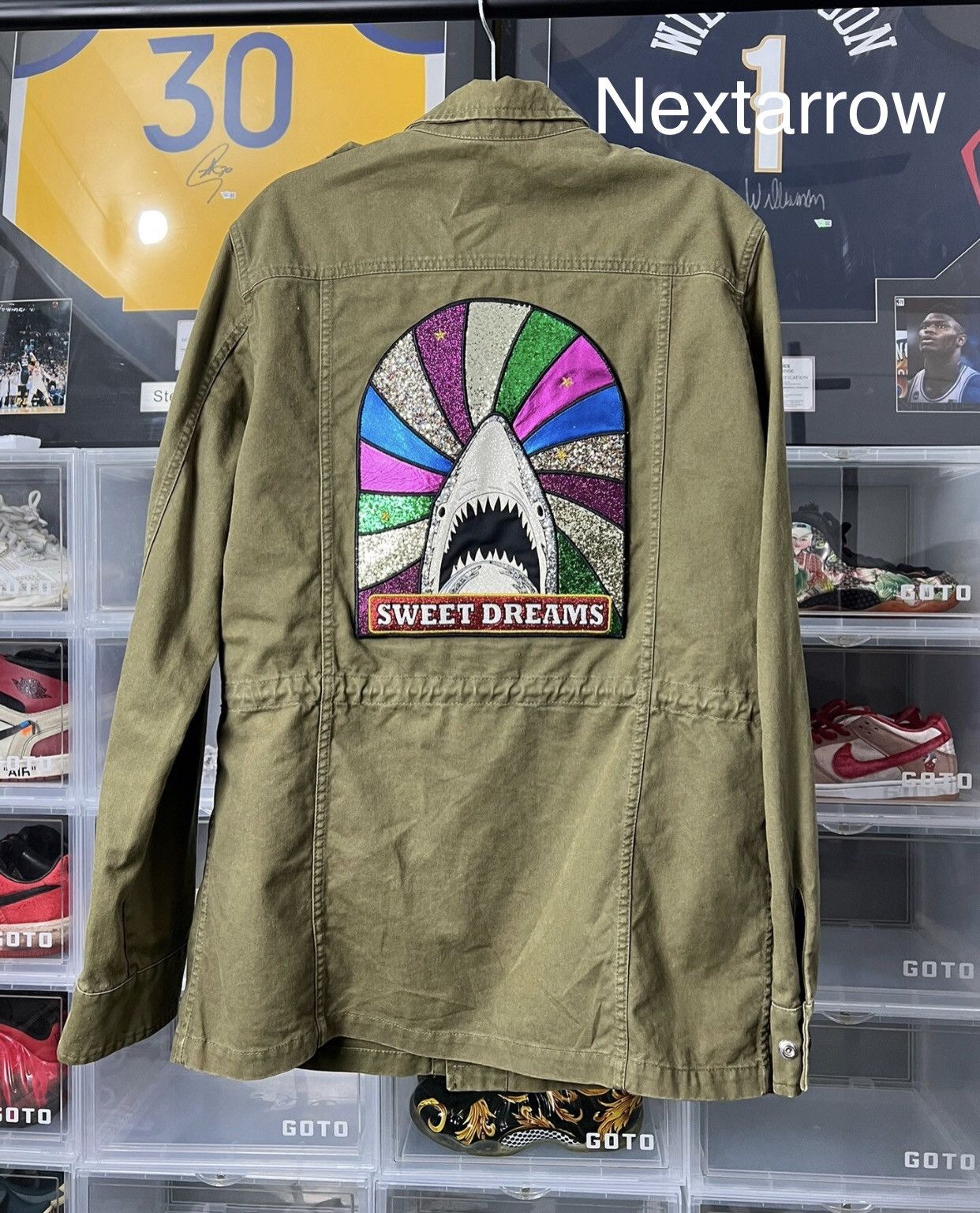 Saint Laurent Paris × Yves Saint Laurent Saint Laurent Shark workwear jacket2412-Nextarrow Size US M / EU 48-50 / 2 - 2 Thumbnail