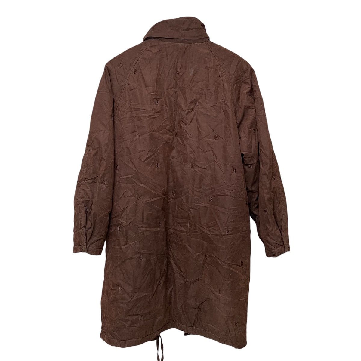 Burberry × Designer × Vintage Vintage Burberrys Novacheck Suede “B” Logo Parka Size US L / EU 52-54 / 3 - 3 Thumbnail