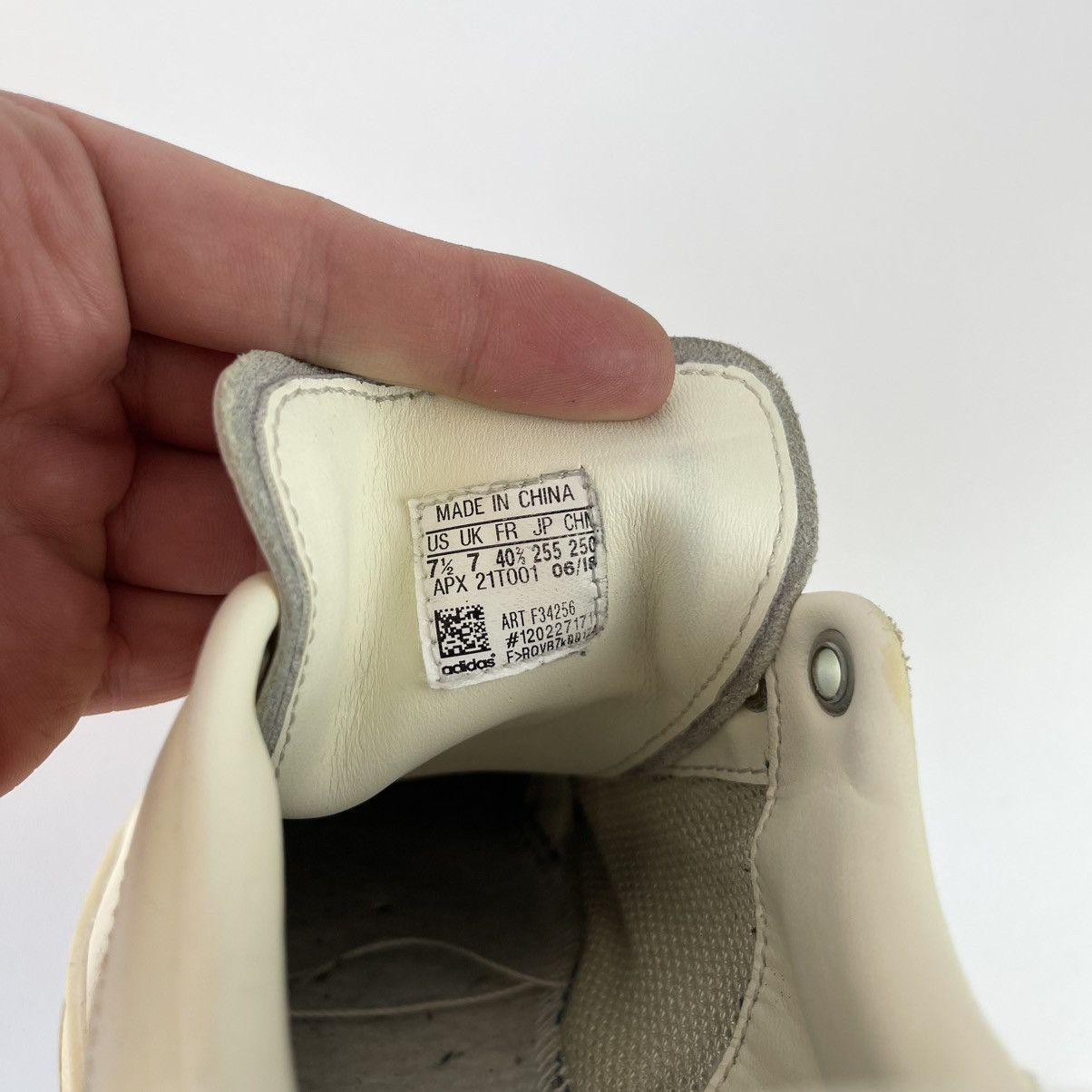 Adidas × Raf Simons Adidas by RAF Simon’s Stan Smith Shoes Cream White F34256 Size US 7.5 / EU 40-41 - 12 Thumbnail