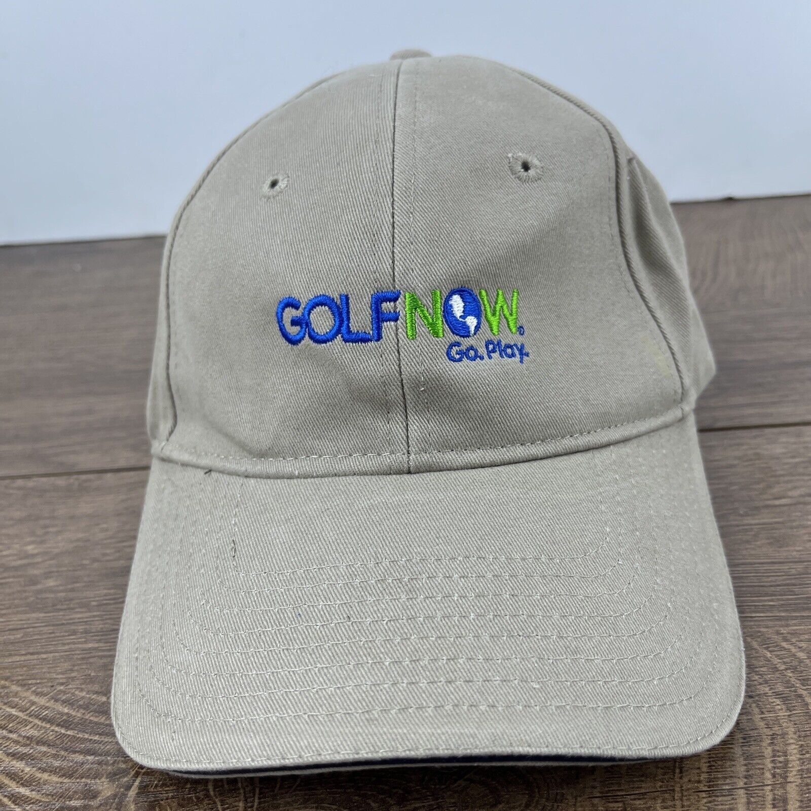Other Golf Now Go Play Hat Golf Now Hat Tan Brown Hat Adjustable T Size ONE SIZE - 4 Thumbnail