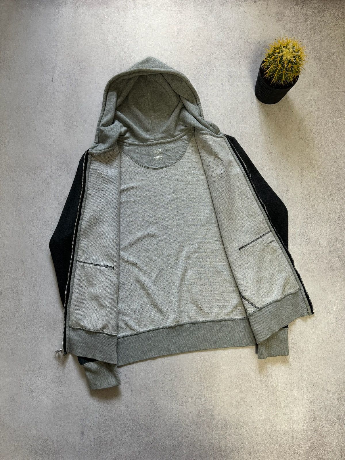Nike × Vintage Vintage Nike Hoodie Swoosh Football Blockcore Baggy Y2K 90s Size US XL / EU 56 / 4 - 8 Thumbnail