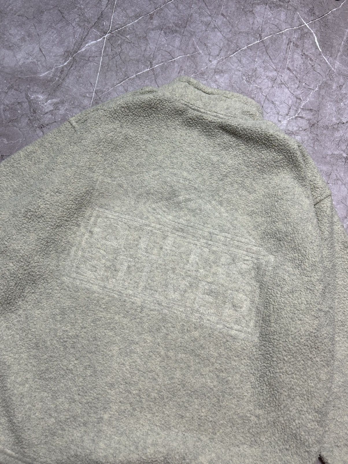 Quiksilver × Vintage Vintage Quikcsilver Grey Polar Fleece 1/4 Zip Sweatshirt Size US S / EU 44-46 / 1 - 8 Thumbnail