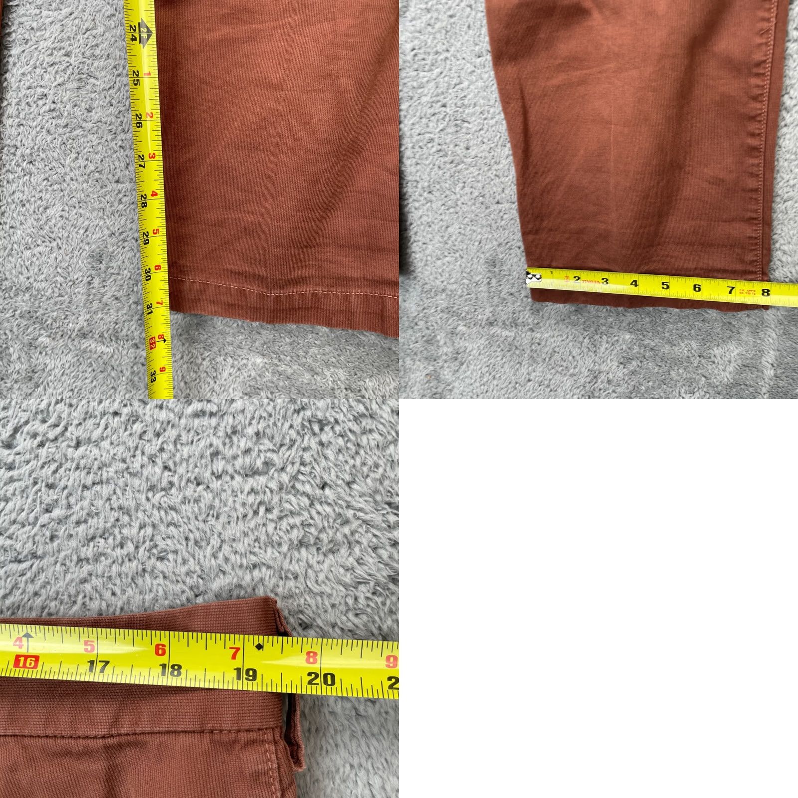 Save Khaki United Save Khaki United Pants Mens 38 Brown Twill Chino Cotton Straight Leg Size US 38 / EU 54 - 8 Thumbnail