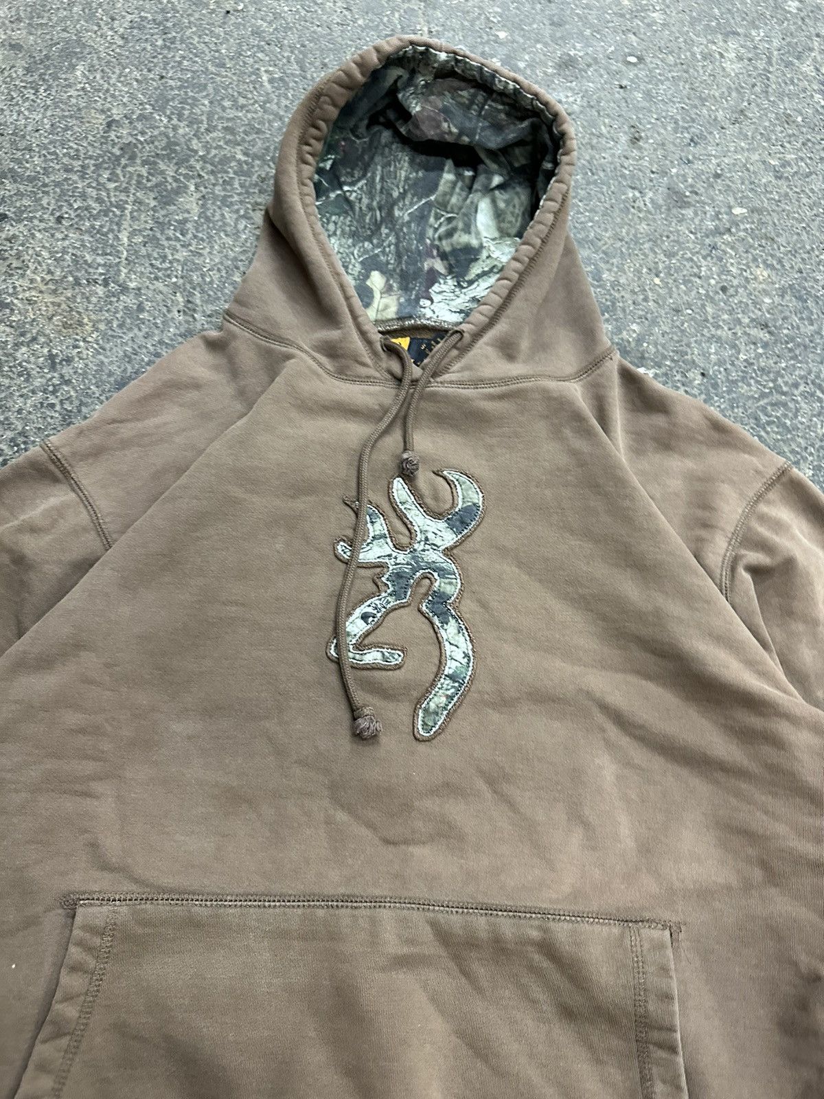 Realtree × Vintage Y2K browning realtree Camo hoodie Size US XL / EU 56 / 4 - 6 Thumbnail