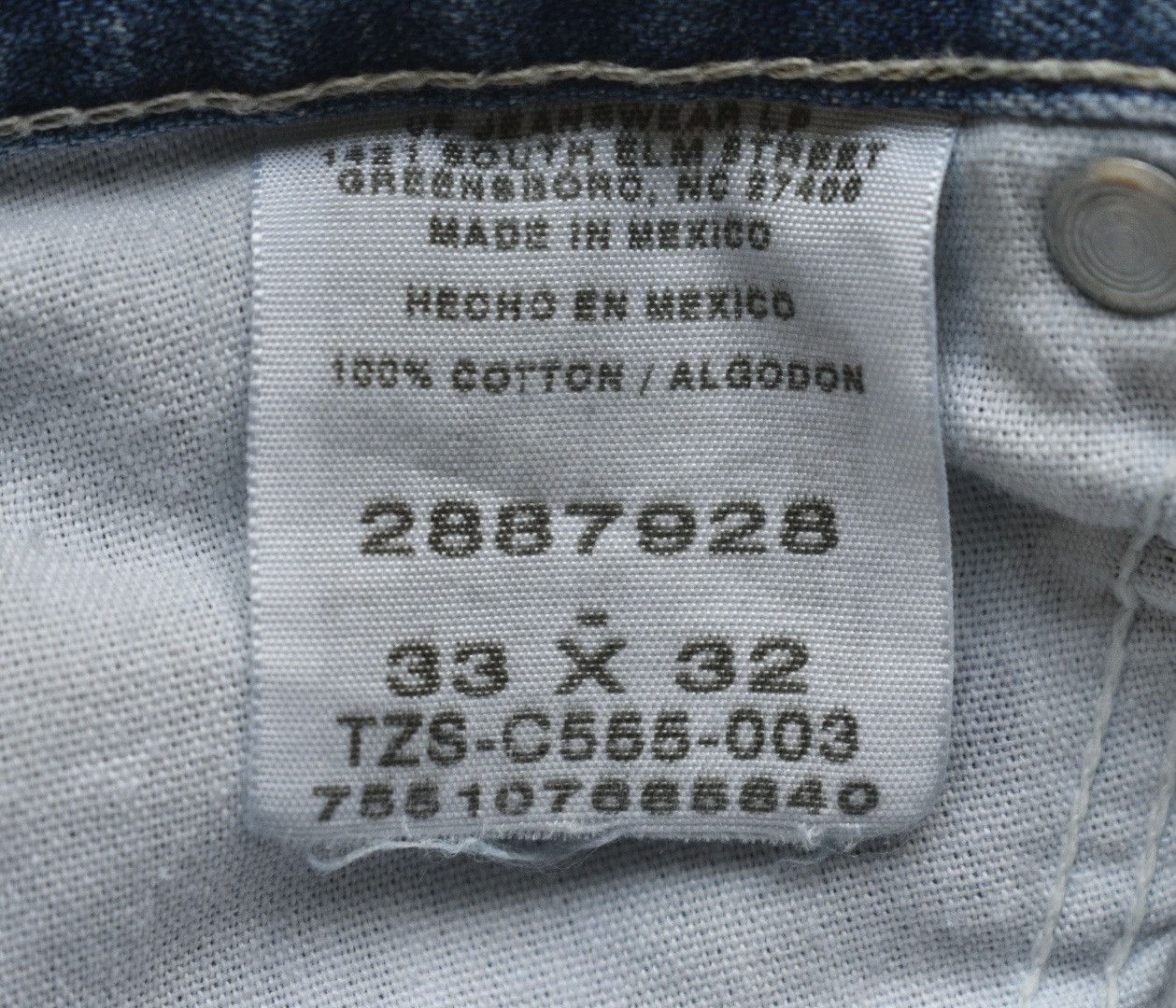 Vintage Vintage Y2K Lee Durgarees Carpenter Denim Jeans (33X32) Size US 33 - 7 Thumbnail