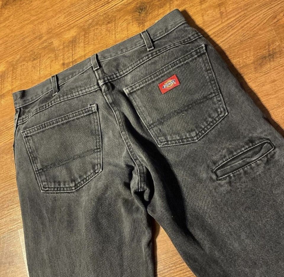 Dickies Vintage Dickies Black Distressed Straight Leg Jeans Size US 32 / EU 48 - 7 Thumbnail