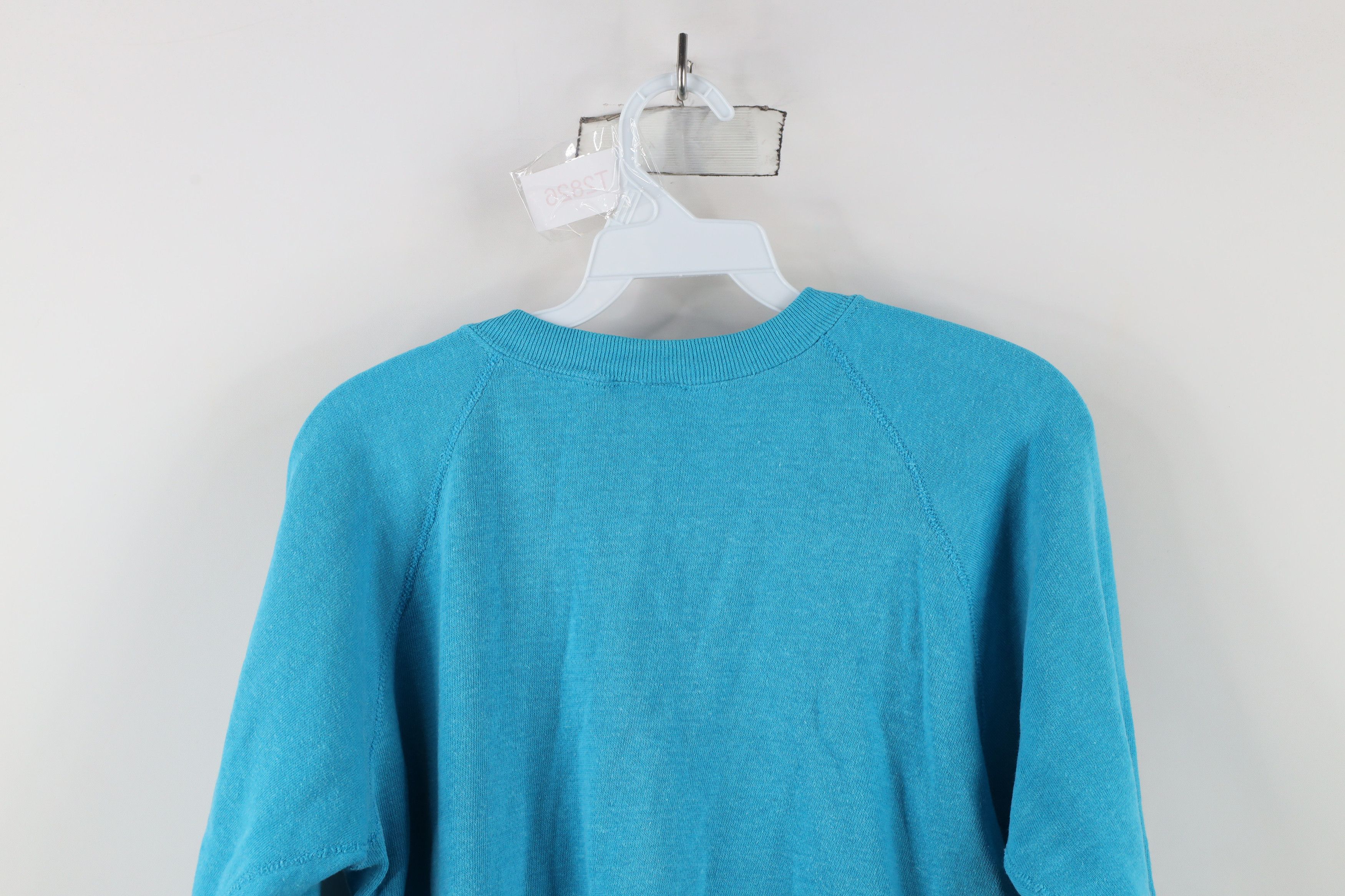 Vintage Vintage 70s 80s Streetwear Blank Crewneck Sweatshirt USA Size M / US 6-8 / IT 42-44 - 12 Thumbnail