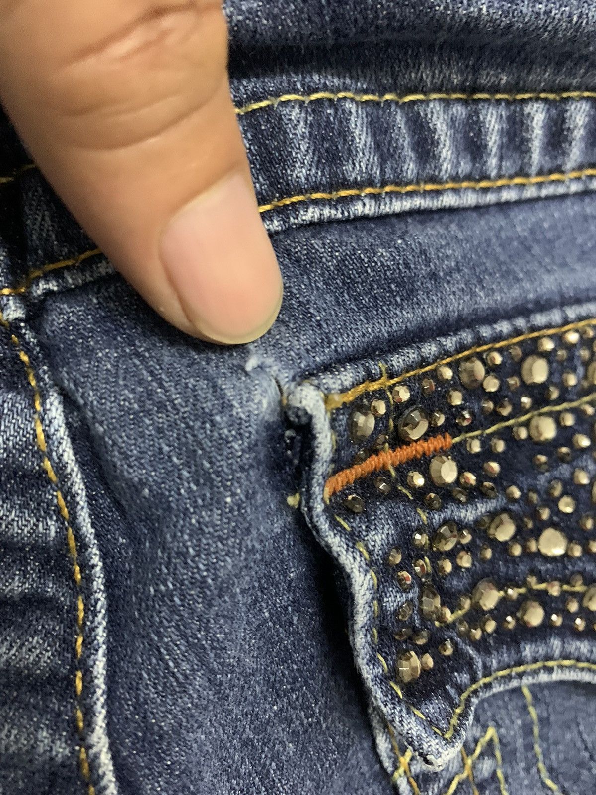 True Religion True Religion Beads Trimming Denim Size 28" / US 6 / IT 42 - 20 Thumbnail