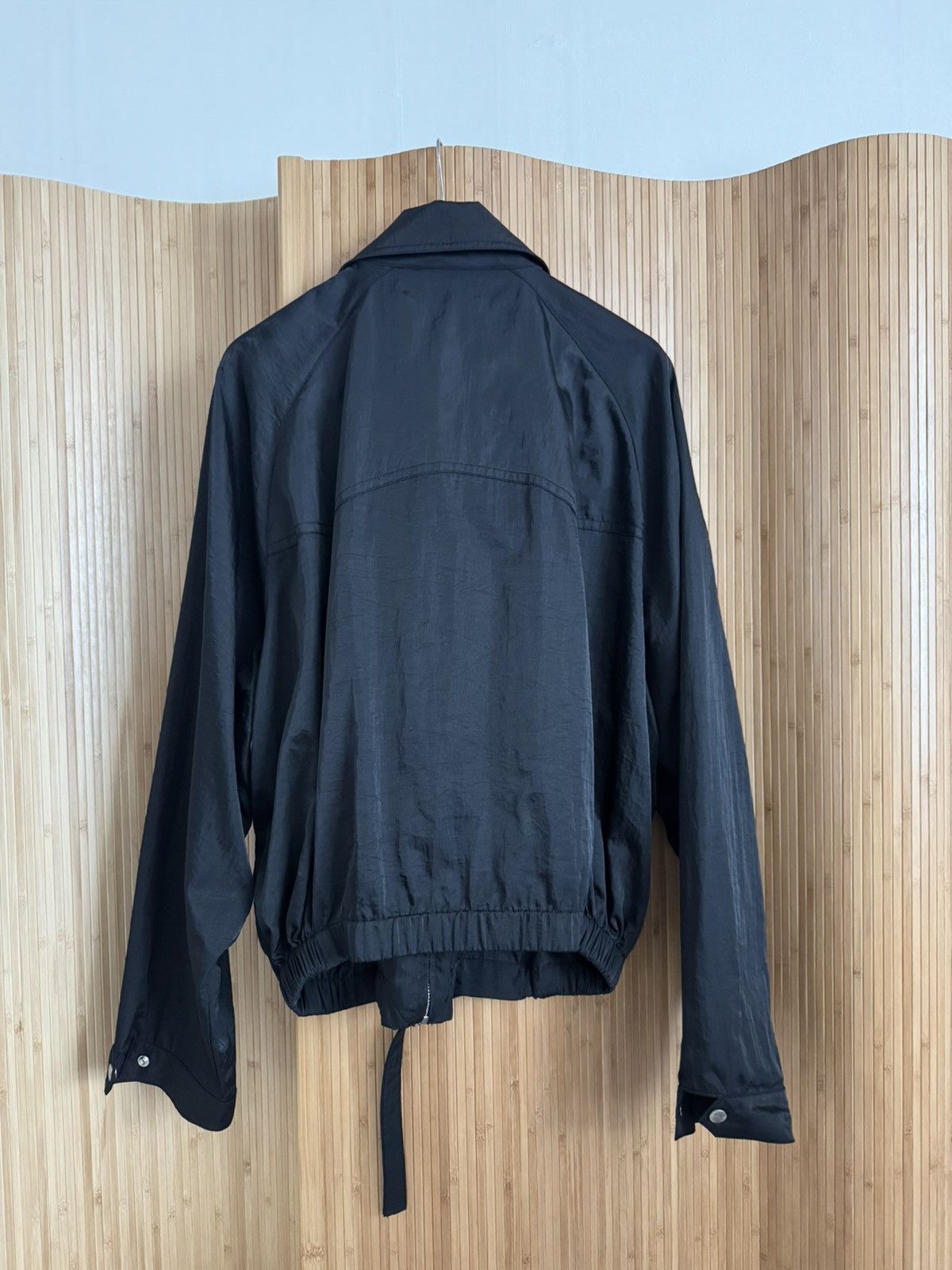 RECTO RECTO 23SS Nylon Bowling Jumper Jacket Black XL Size US XL / EU 56 / 4 - 8 Thumbnail