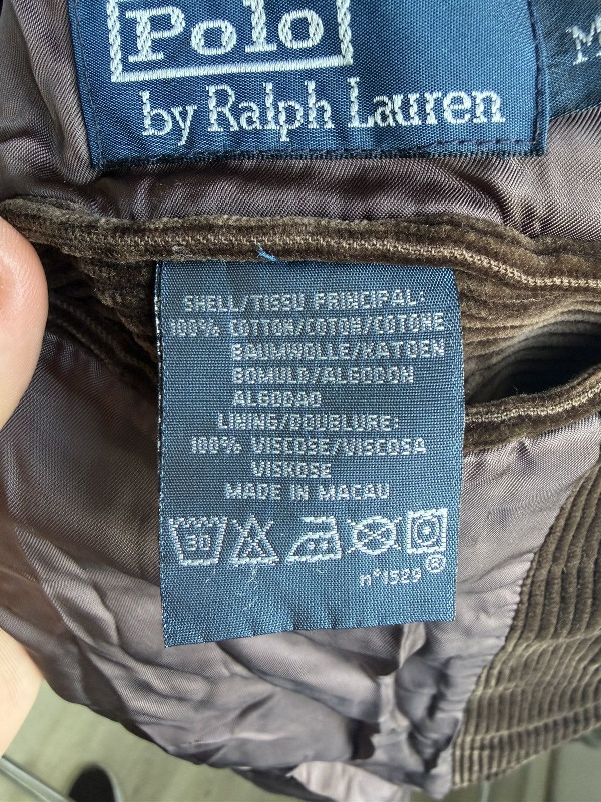 Polo Ralph Lauren Polo Ralph Lauren Corduroy Blazer Sport Coat Jacket 3 Button Size US M / EU 48-50 / 2 - 12 Thumbnail