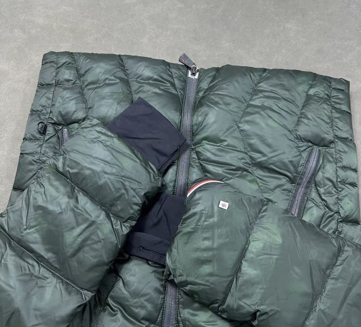 Moncler Green Hooded Puffer Jacket Size S Size US S / EU 44-46 / 1 - 5 Thumbnail
