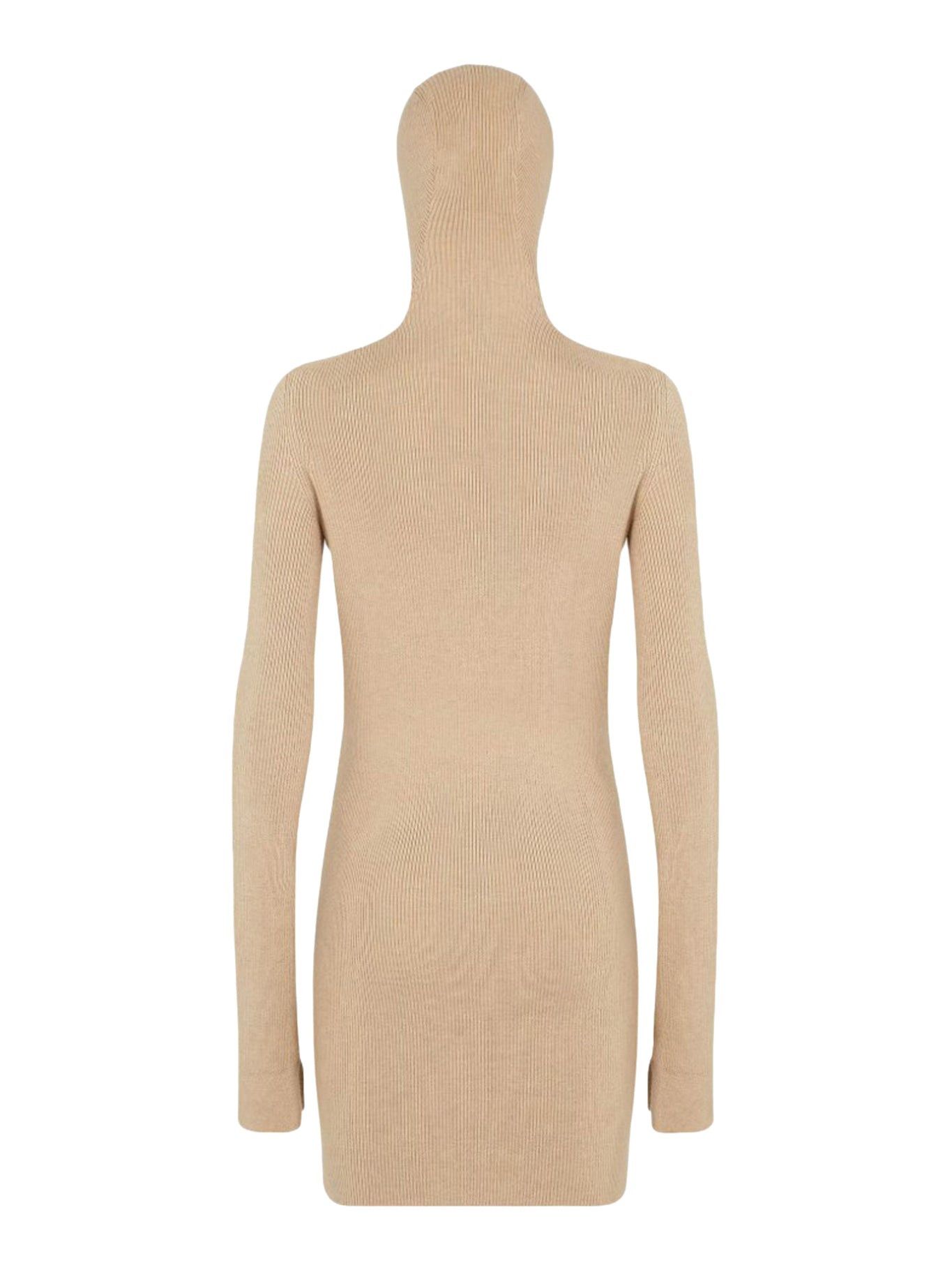 Fendi o1s1wg110825 Dress in Beige Size L / US 10 / IT 46 - 2 Thumbnail
