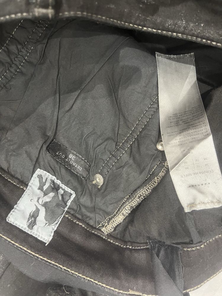 Rick Owens Drkshdw Rick Owens DRKWHDW Waxed Detroit Cut Size US 38 / EU 54 - 3 Thumbnail