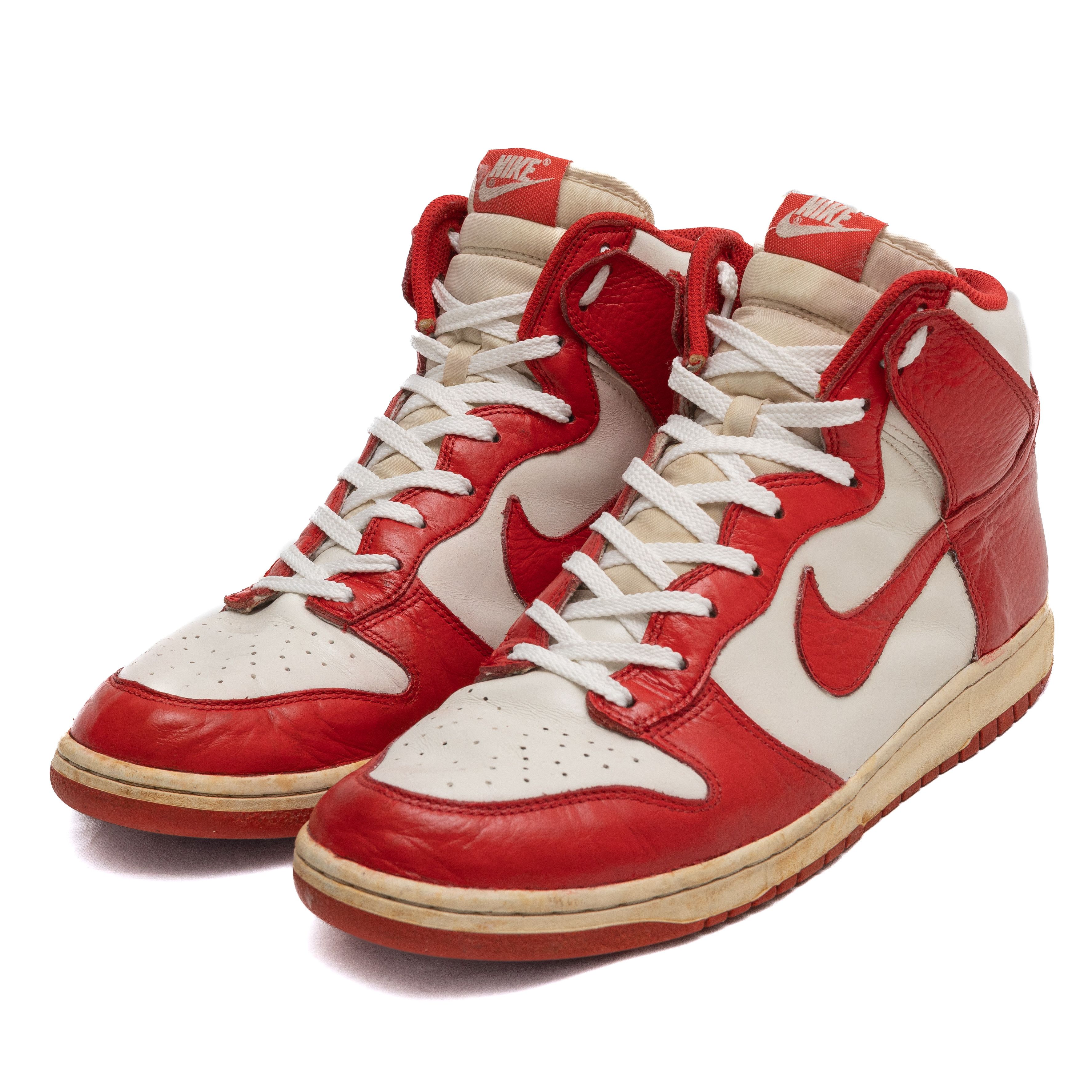 Nike NIKE Dunk High 2012 College Pack N Sail / Action Red Size US 11.5 / EU 44-45 - 1 Thumbnail