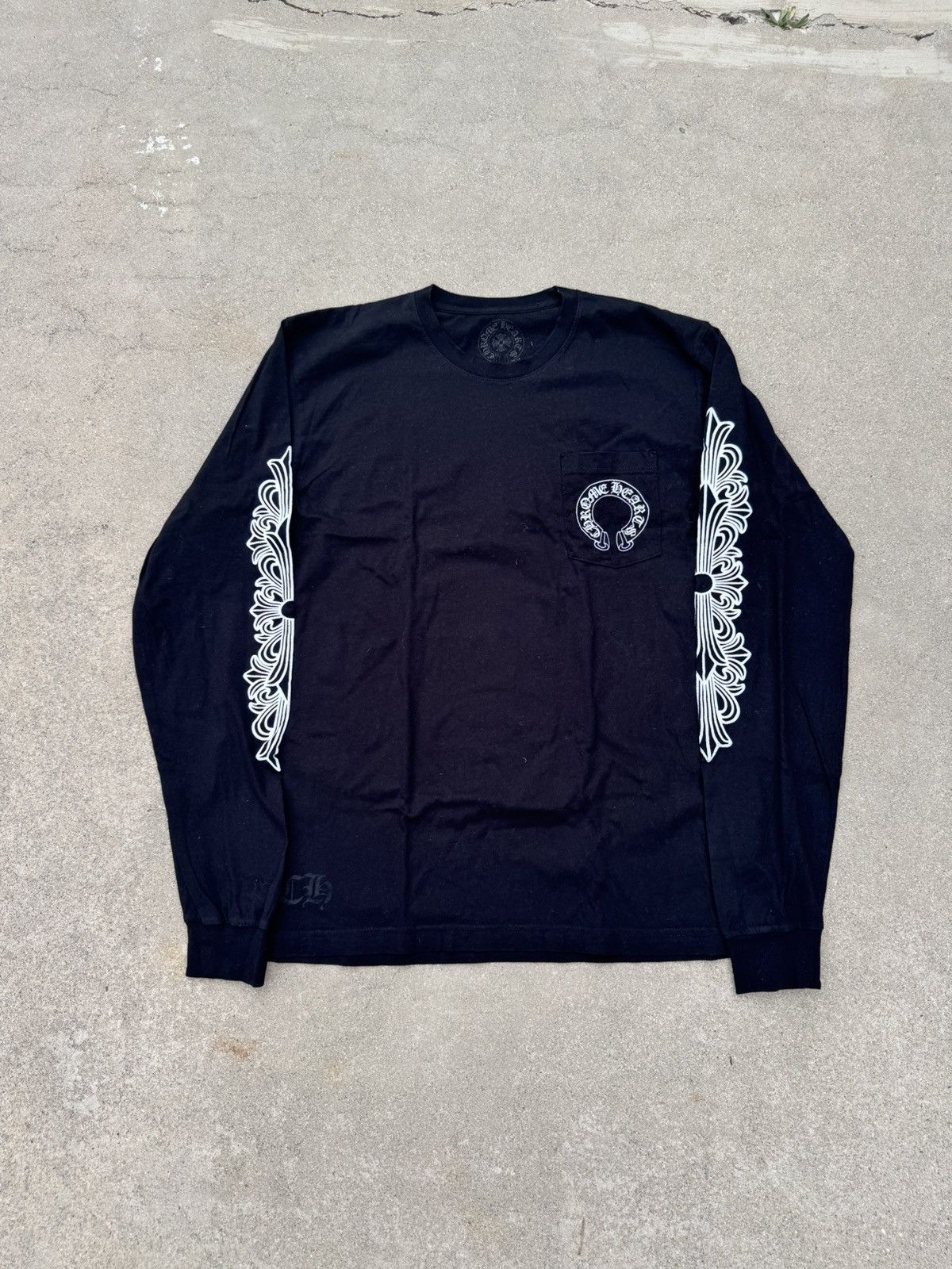 Chrome Hearts Chrome Hearts Horseshoe Longsleeve | Grailed