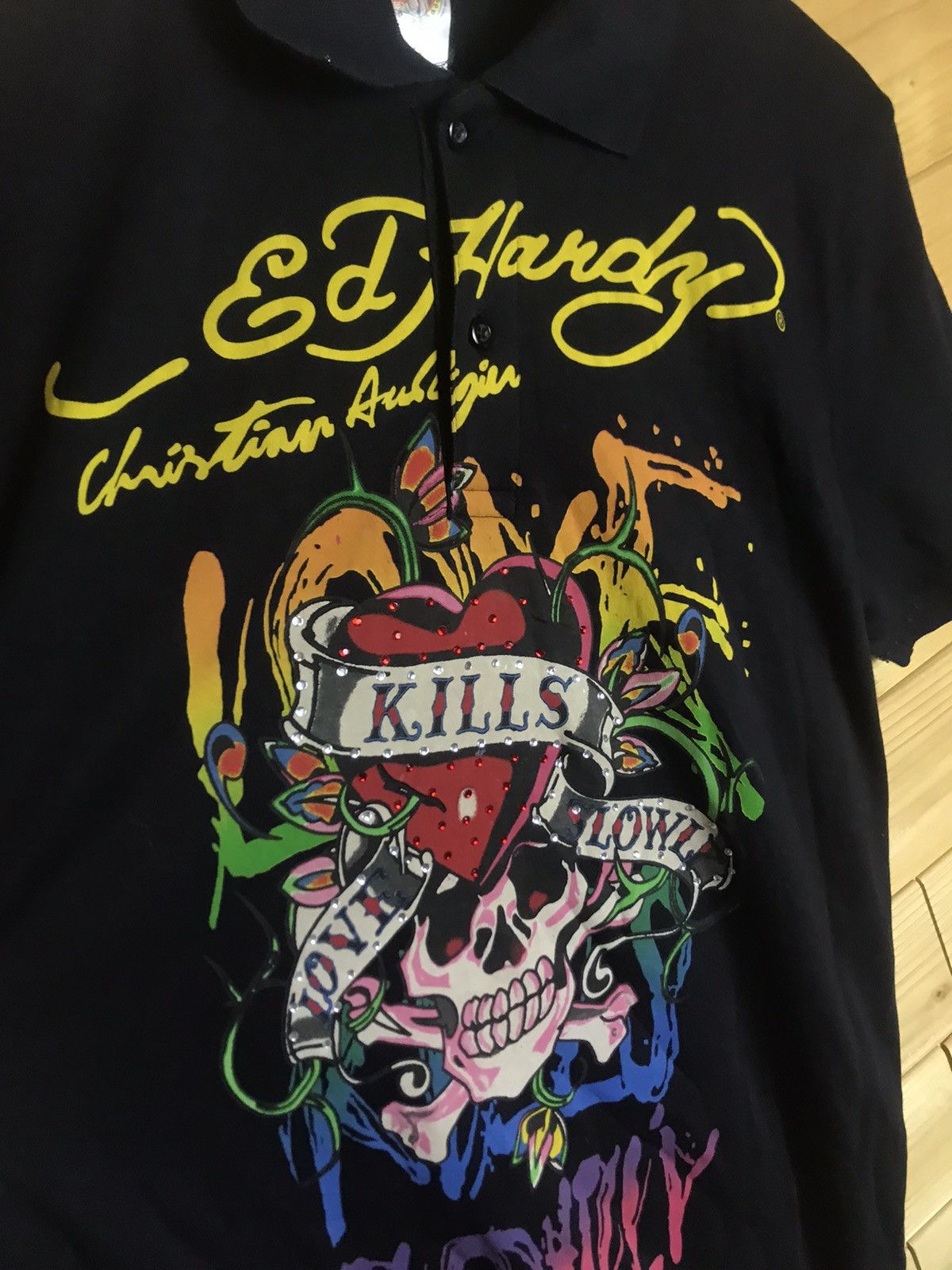 Ed Hardy Ed Hardy graphics polo Size US L / EU 52-54 / 3 - 4 Thumbnail