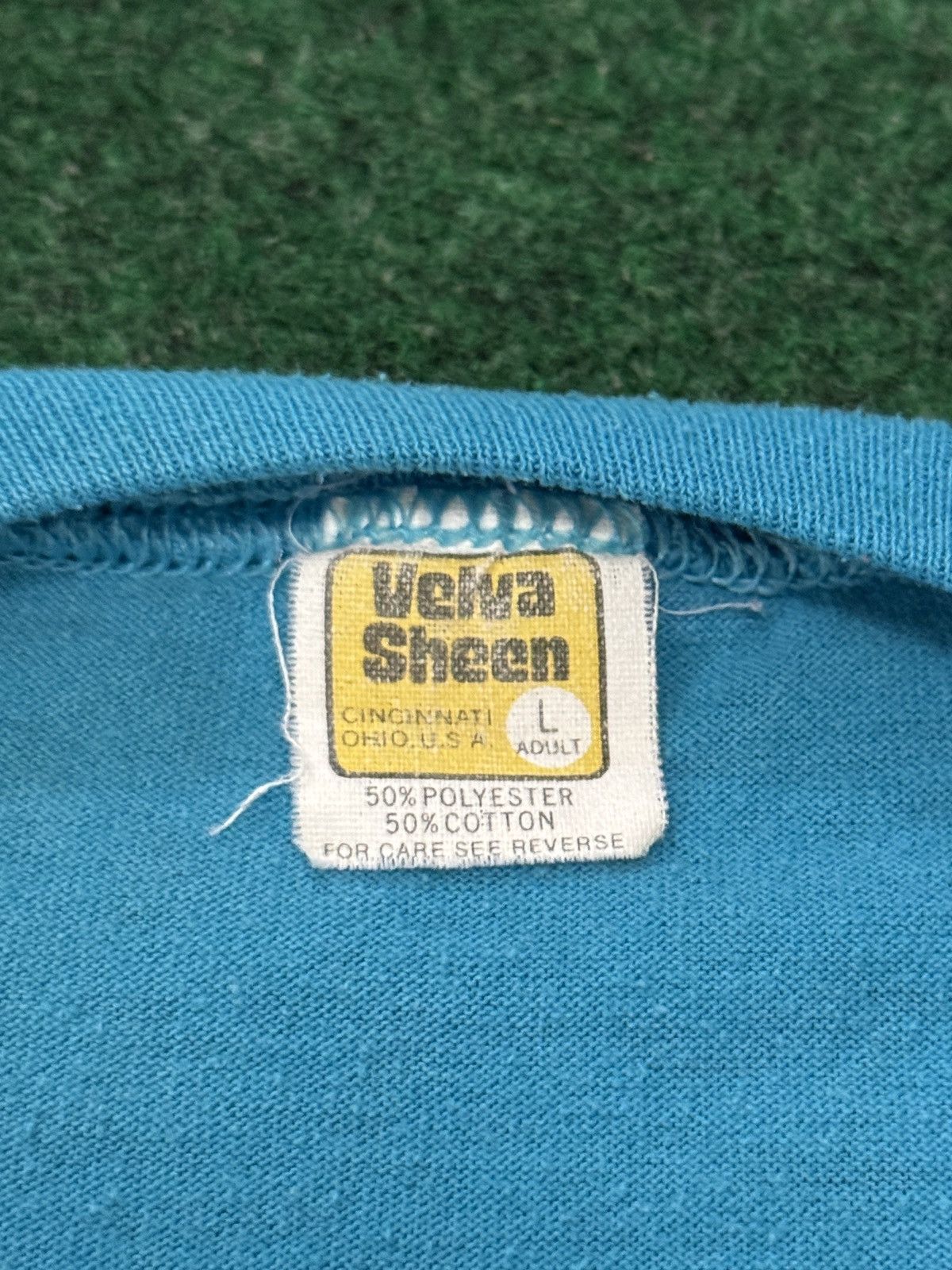 Velva Sheen Vintage 80s Penn State Orientation Jams Diversity T Shirt Size US L / EU 52-54 / 3 - 3 Thumbnail
