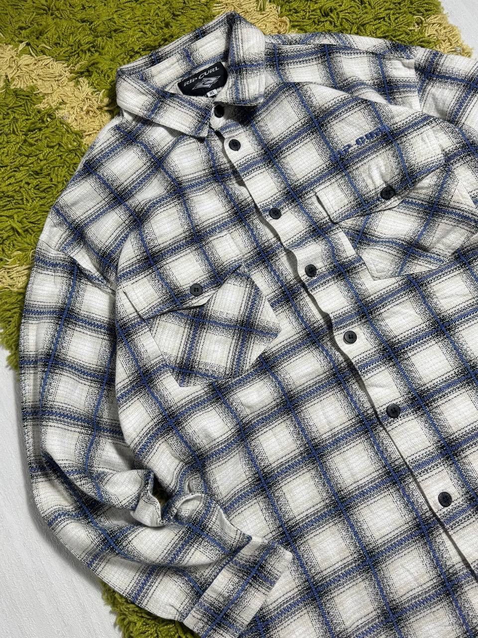 Rip Curl Vintage Rip Curl Flannel Button Up Shirt Size US XL / EU 56 / 4 - 3 Thumbnail