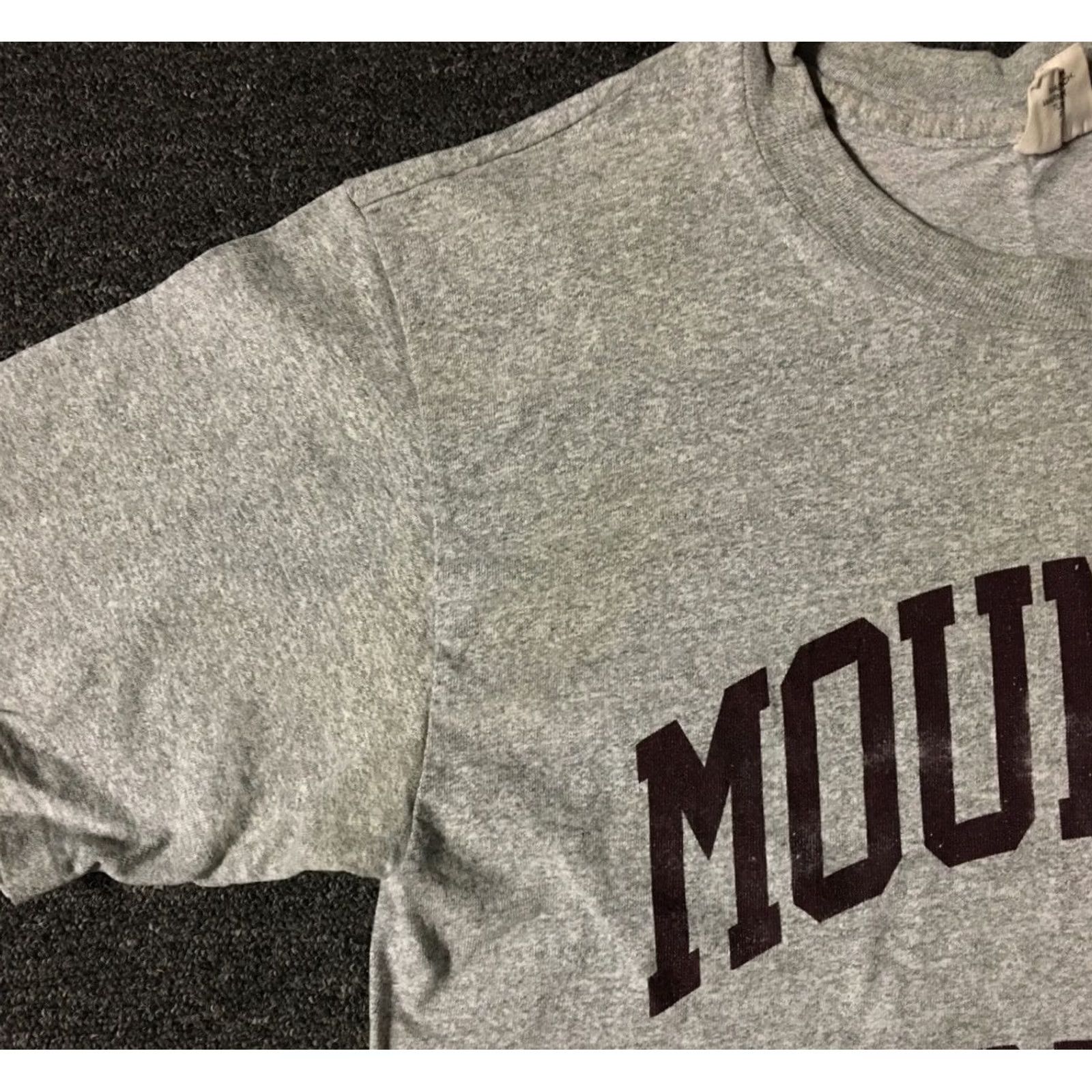 Vintage VINTAGE Mountain Pointe Faded Spellout Shirt XL Gray Size US XL / EU 56 / 4 - 5 Thumbnail