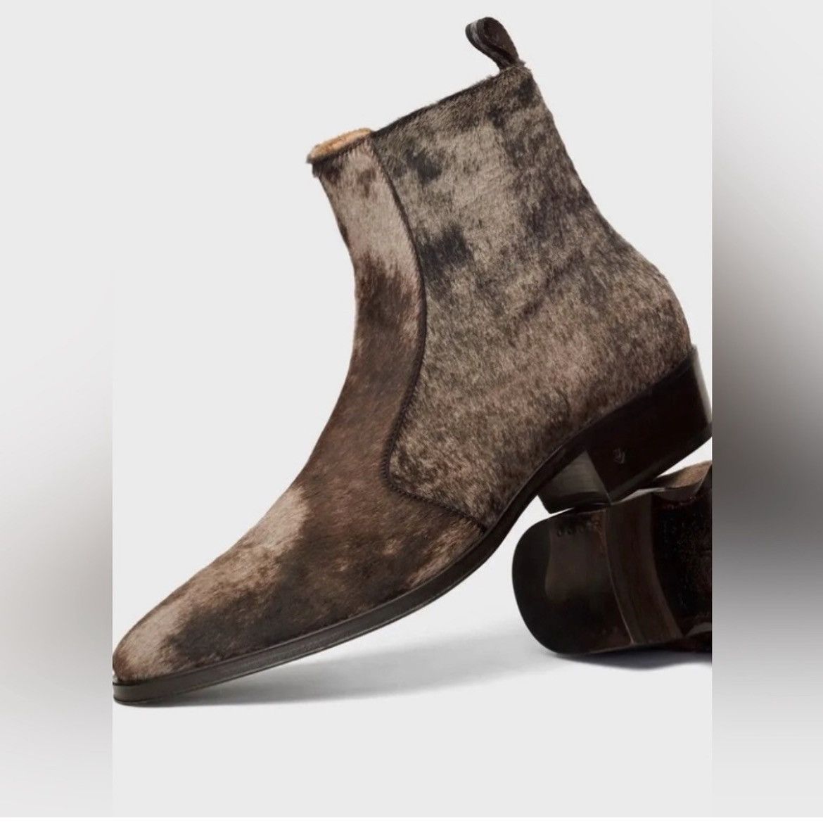 John Varvatos Ludlow Vintage Zip Boot 9 USA 42 EU Size US 9 / EU 42 - 6 Thumbnail