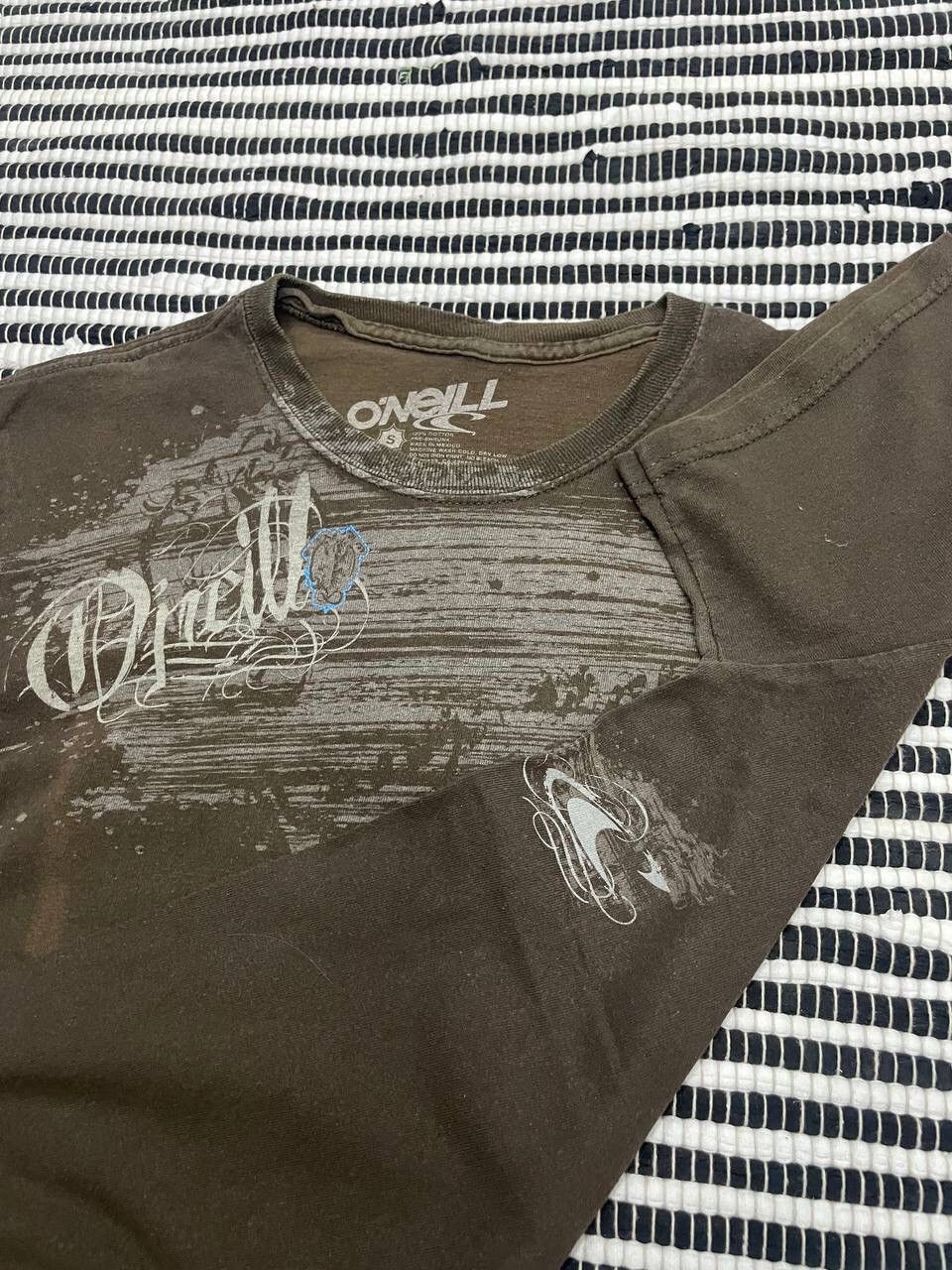 O'Neill × Vintage Vintage Sunfaded O’Neill Distressed Tee T-Shirt Y2K Size US S / EU 44-46 / 1 - 8 Thumbnail
