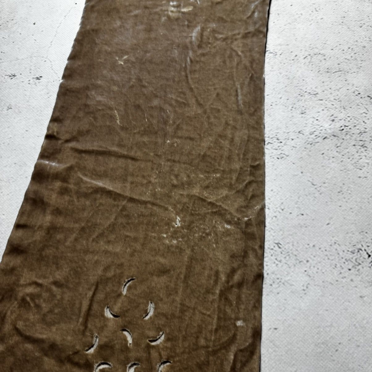 Roberto Cavalli vintage flared distressed class roberto cavalli velour pants Size 30" / US 8 / IT 44 - 20 Thumbnail