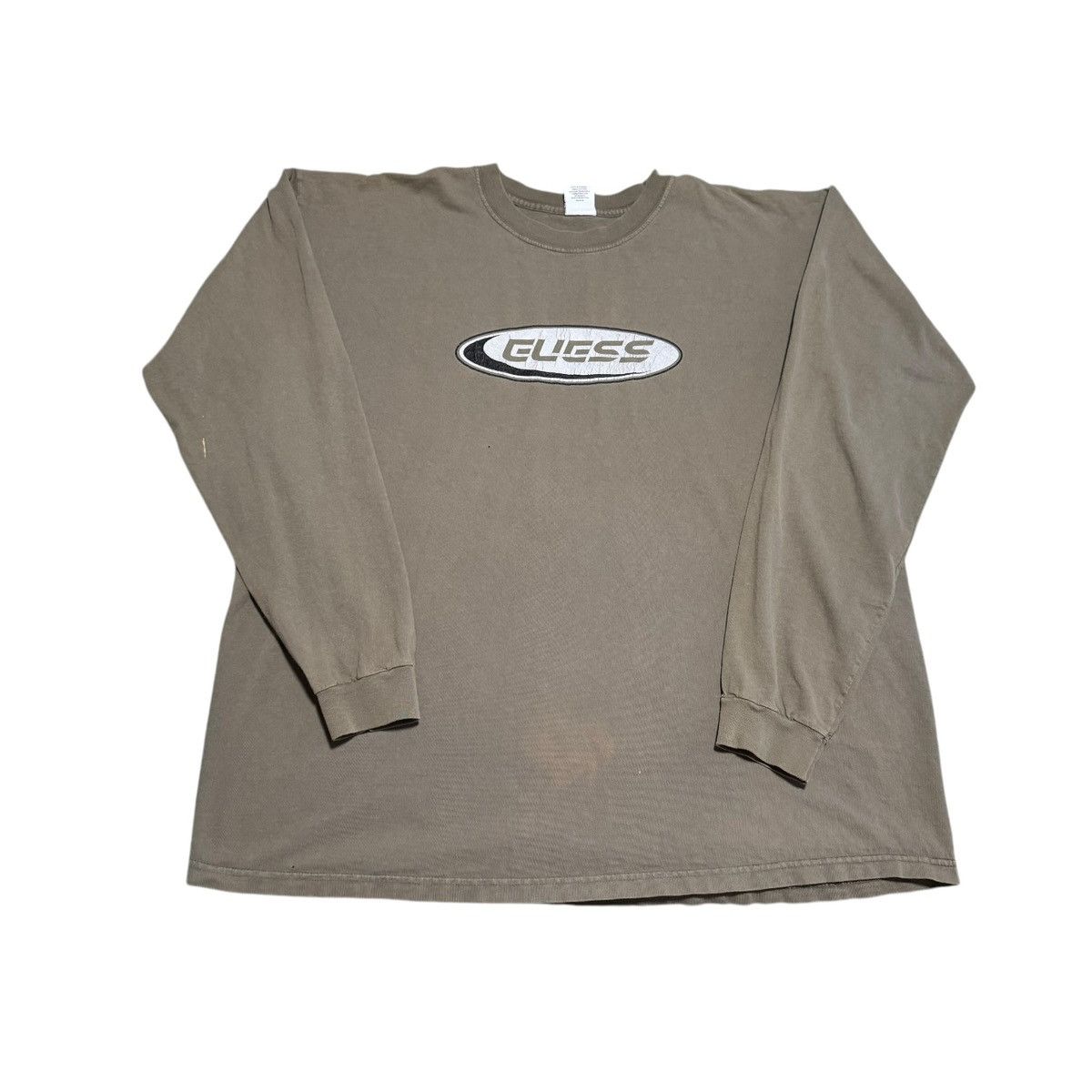 Guess × Vintage Vintage 90s Guess Originals USA Long Sleeve Shirt Adult 2XL Size US XXL / EU 58 / 5 - 1 Thumbnail