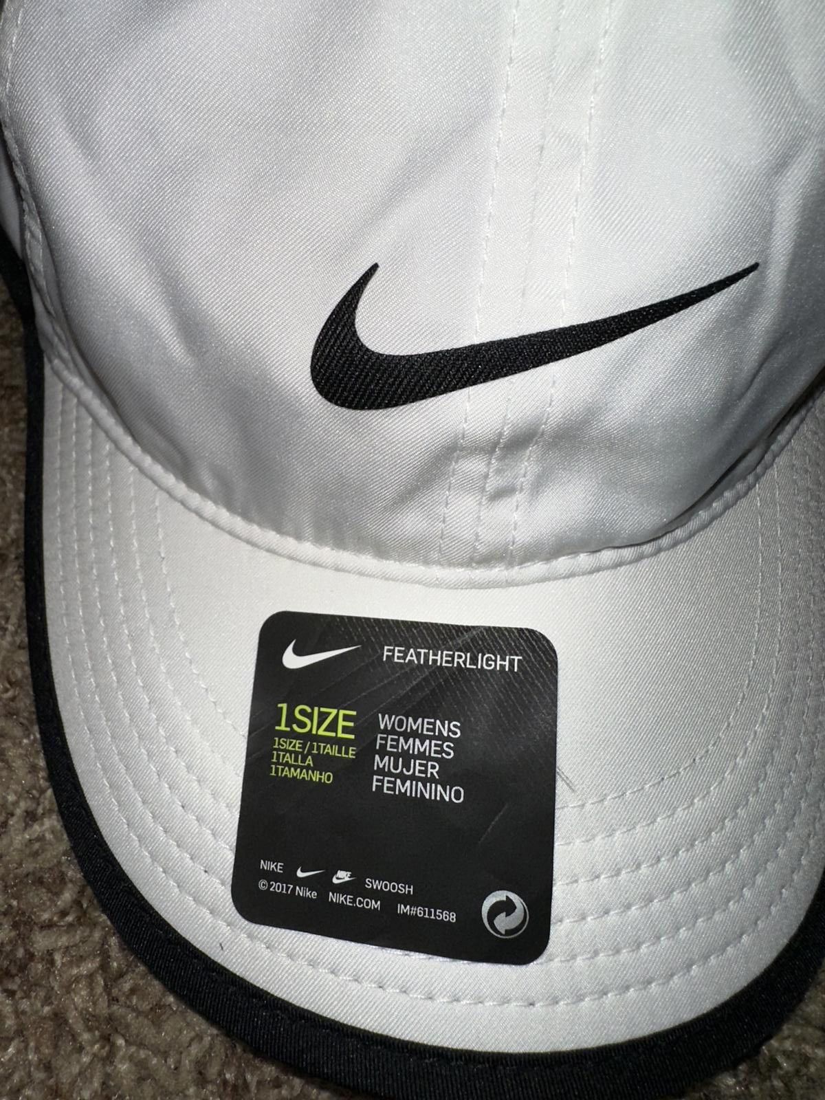 Nike Nike Women Sportswear Tennis AeroBill Featherlight Women's Adjustable Cap Size ONE SIZE - 2 Thumbnail