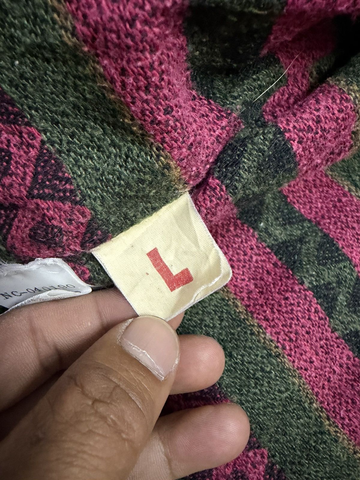 Nigel Cabourn Vintage 80s Nigel Cabourn Blanket Trucker Jacket Size US L / EU 52-54 / 3 - 10 Thumbnail