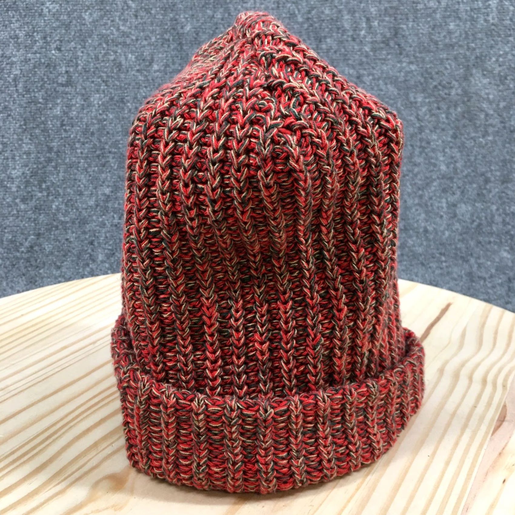 Vintage Minnesota Wild Love Your Melon Beanie Hat Unisex Red OS Adjustable Cotton Winter Size ONE SIZE - 5 Thumbnail