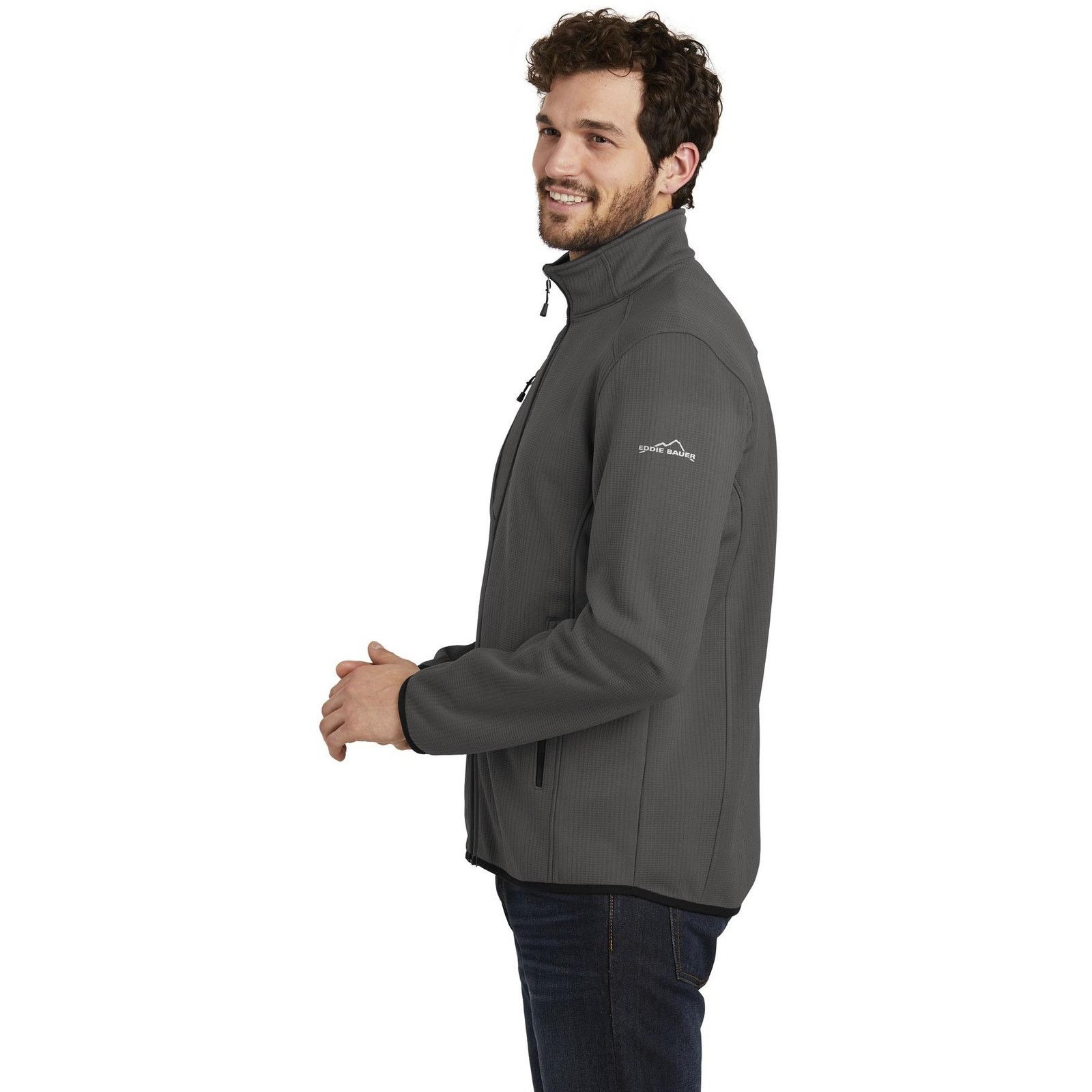 Eddie Bauer Eddie Bauer Men's Small Grey NCS Full-Zip Casual Jacket Size US M / EU 48-50 / 2 - 3 Thumbnail