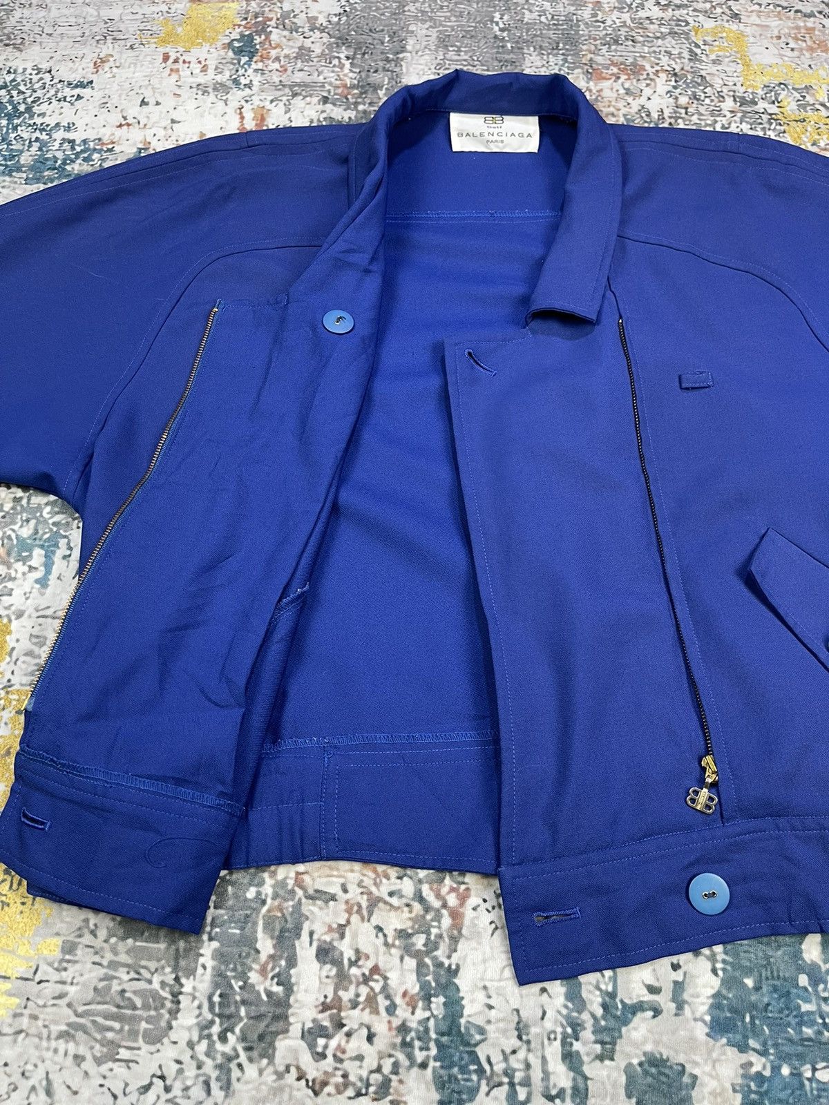 Balenciaga Vintage Balenciaga Paris Golf Jackets Size M / US 6-8 / IT 42-44 - 5 Thumbnail