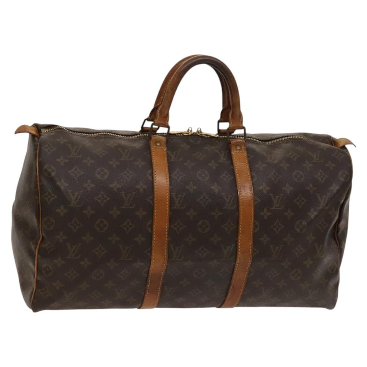 Louis Vuitton LOUIS VUITTON Monogram Keepall 50 Boston Bag M41426 Size ONE SIZE - 1 Thumbnail