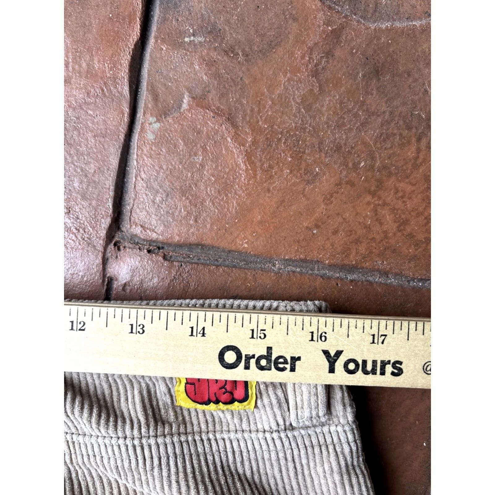 Empyre VINTAGE Empyre Pants Corduroy 32 Relaxed Baggy Straight 5-Pocket Tan Beige Mens Skin? Size US 32 / EU 48 - 4 Thumbnail
